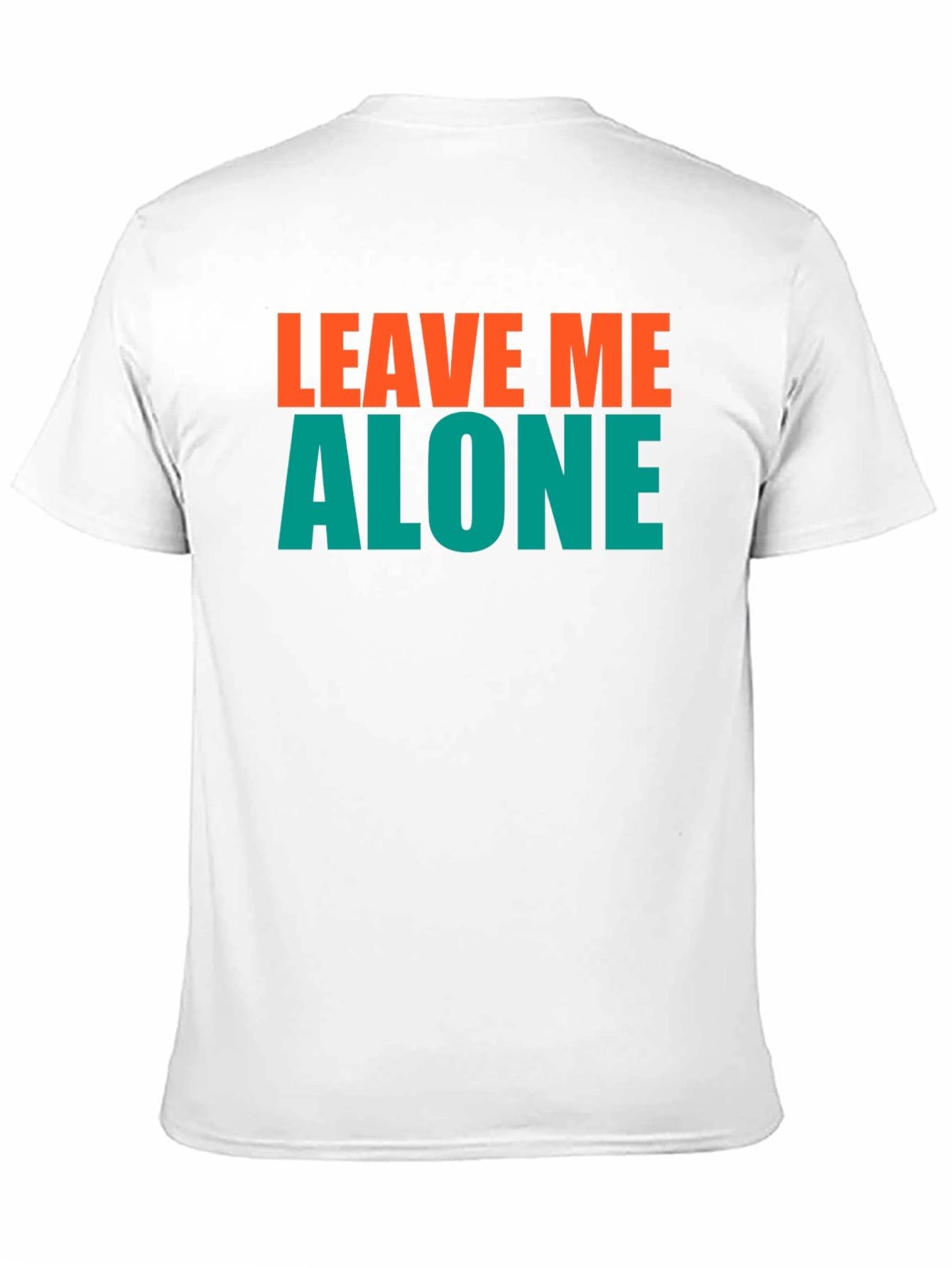 Leave Me Alone Graphic Tee - Black