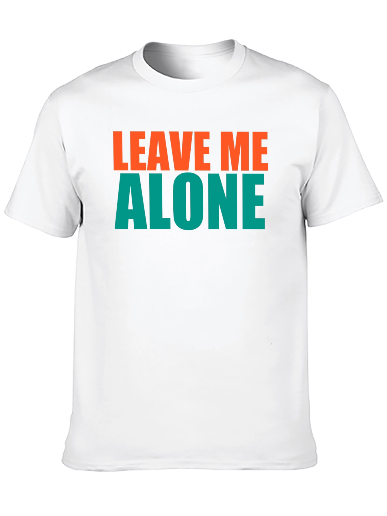 Leave Me Alone Graphic Tee - Black