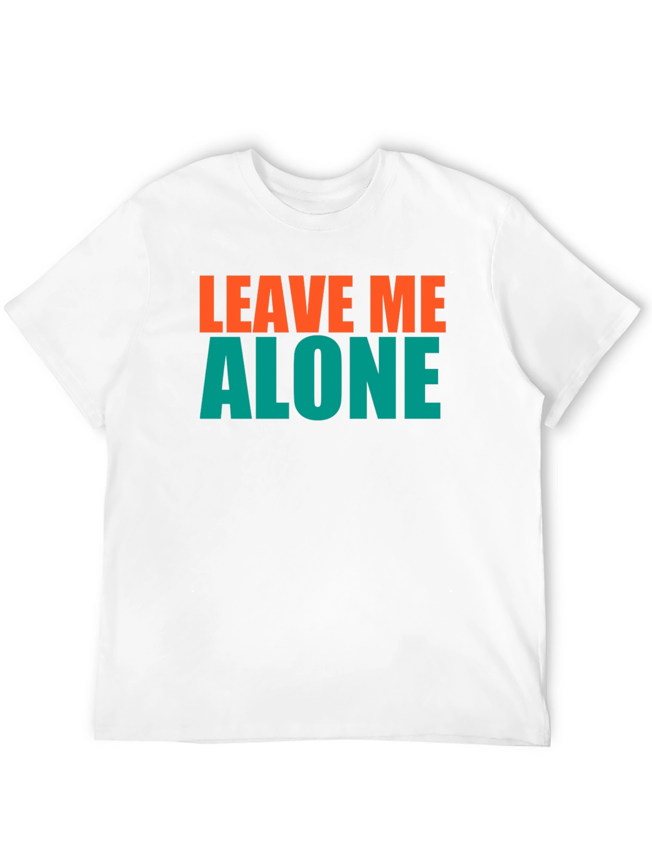 Leave Me Alone Graphic Tee - Black