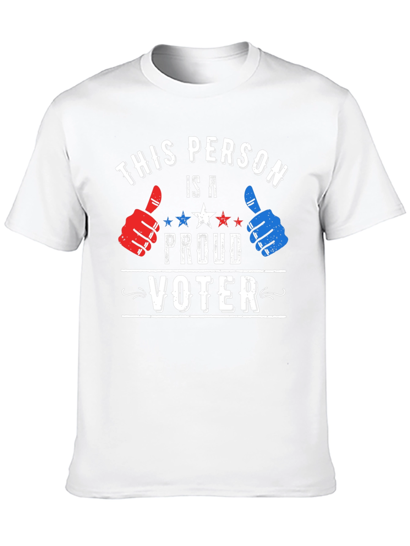 Proud Voter T-Shirt - Patriotic Design
