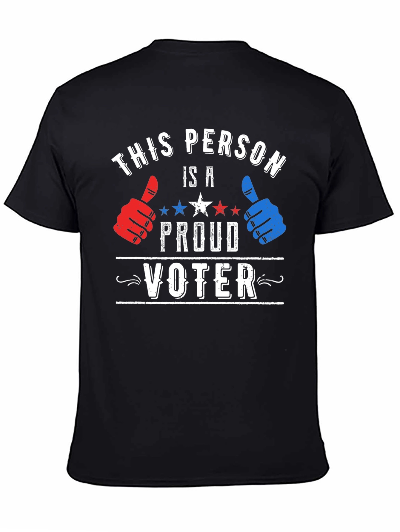 Proud Voter T-Shirt - Patriotic Design