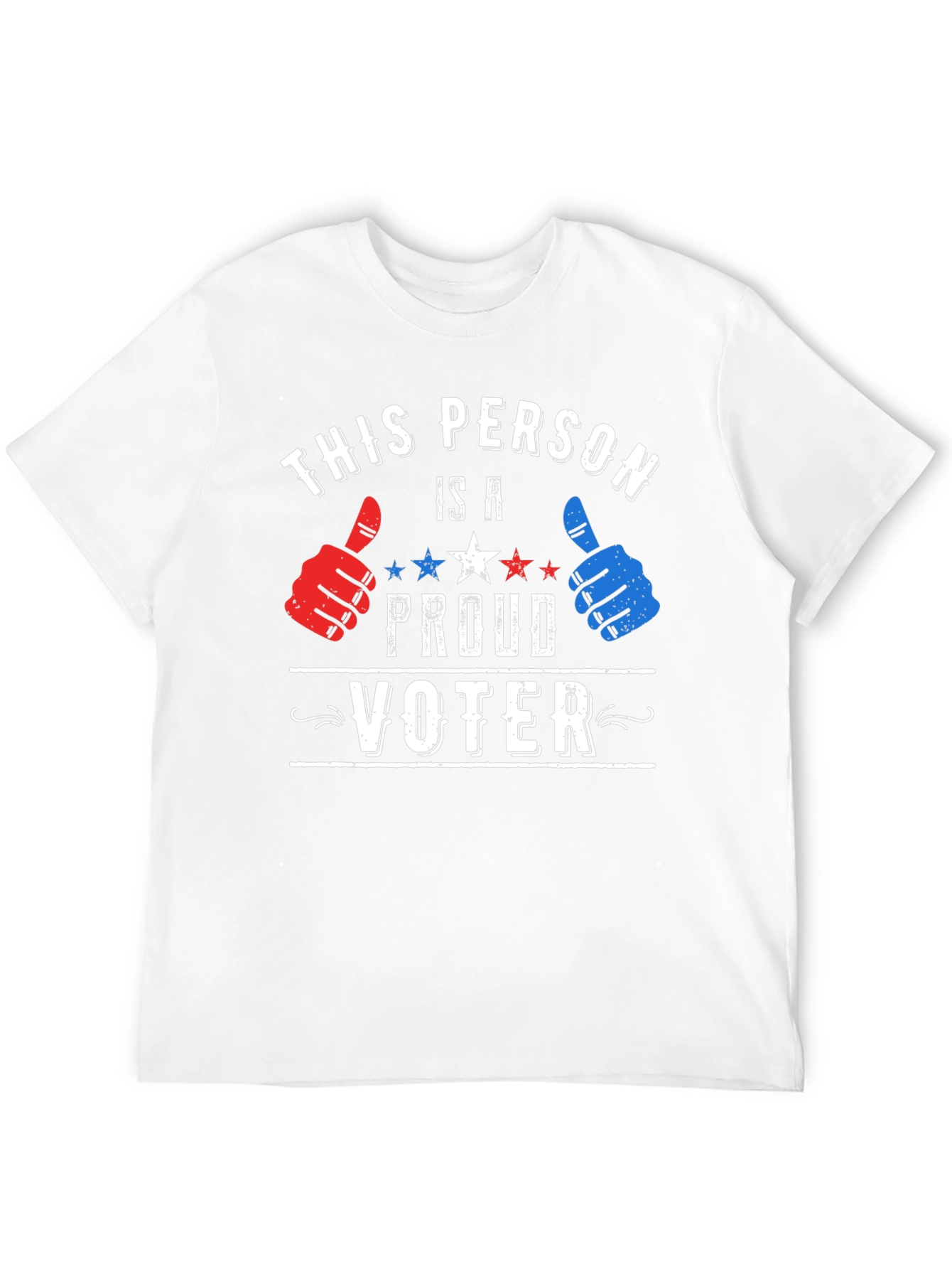 Proud Voter T-Shirt - Patriotic Design