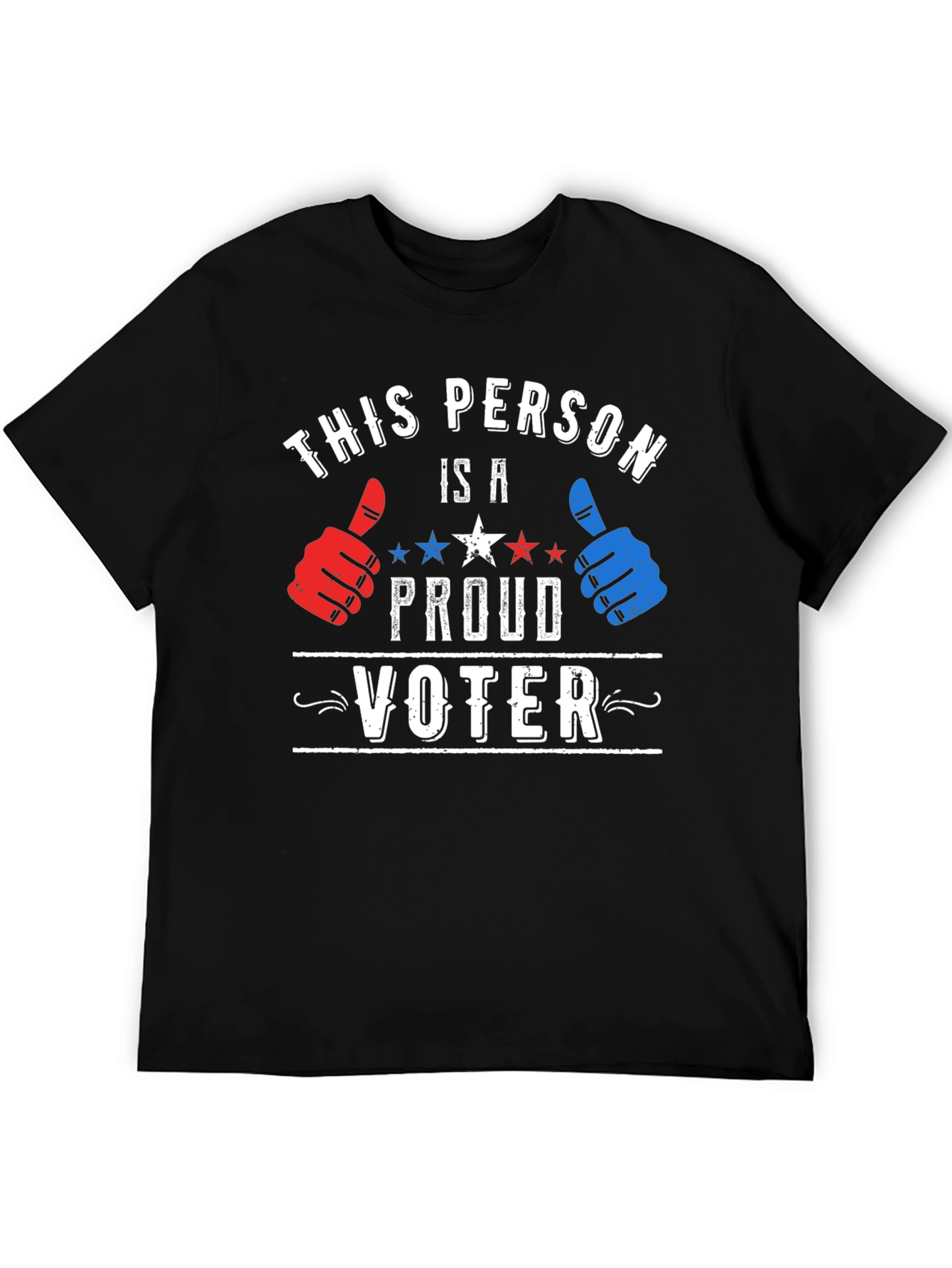 Proud Voter T-Shirt - Patriotic Design