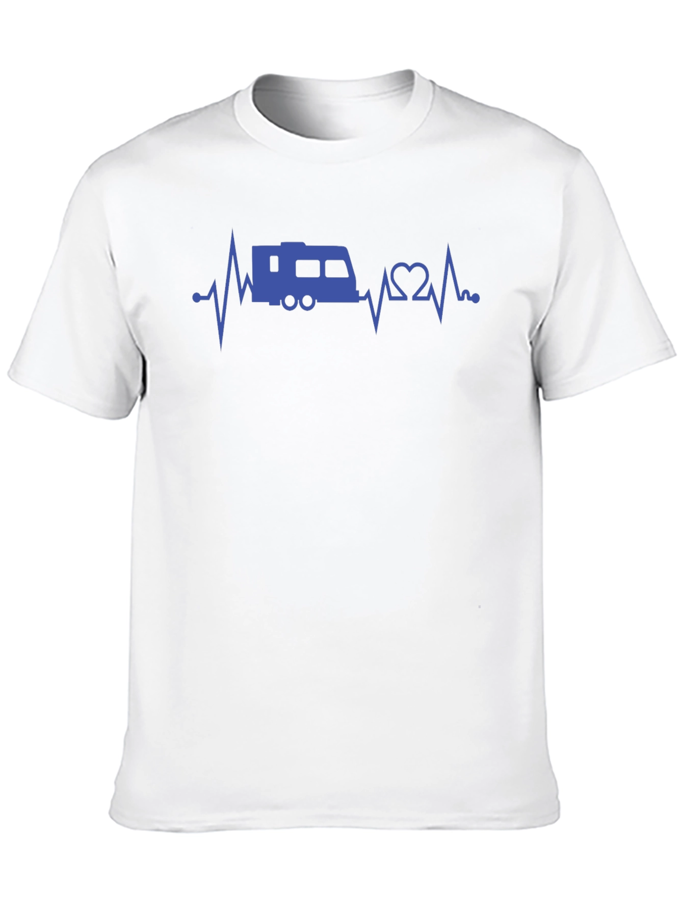 RV Heartbeat T-Shirt - Camping Lover Tee