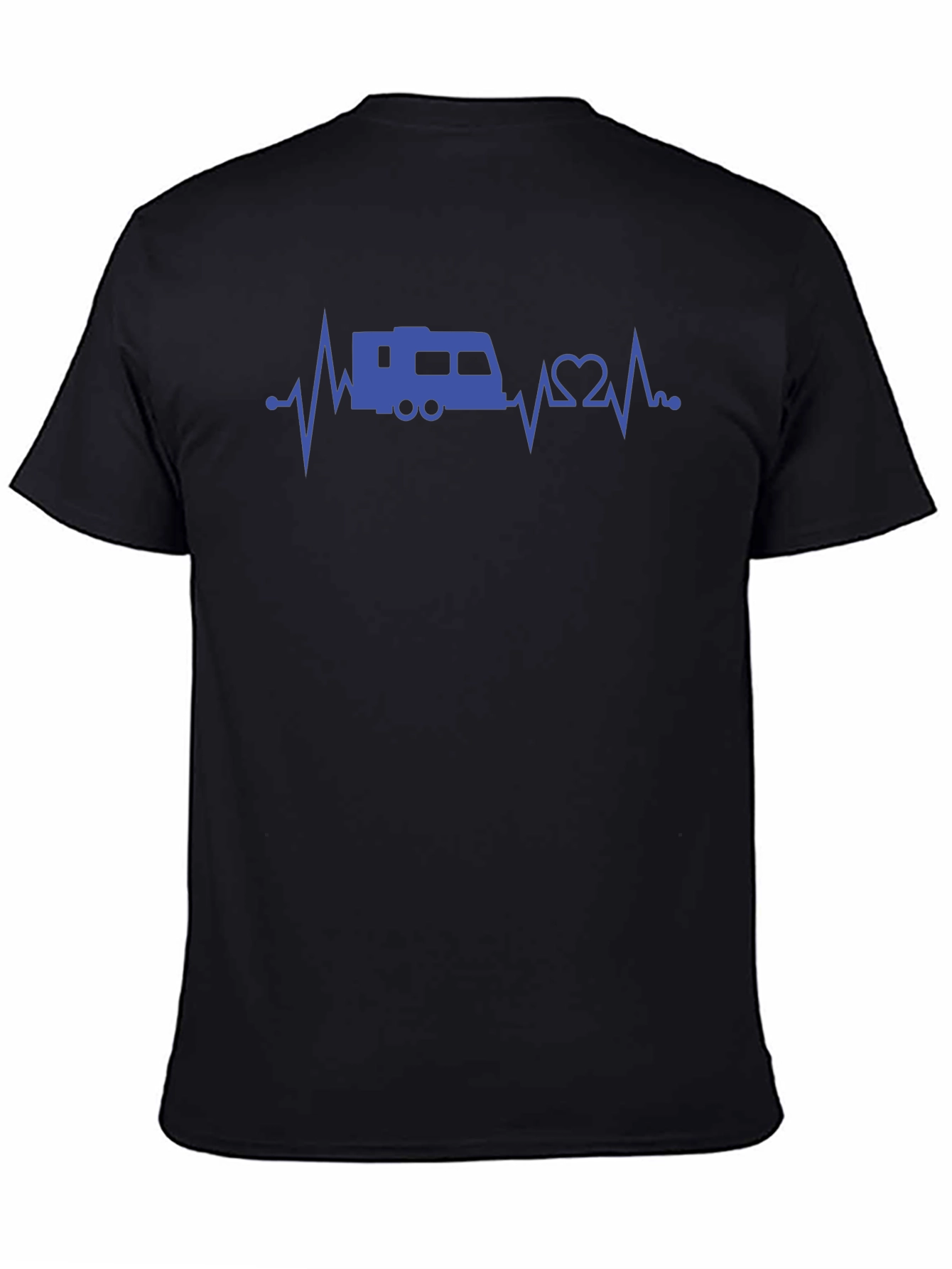 RV Heartbeat T-Shirt - Camping Lover Tee
