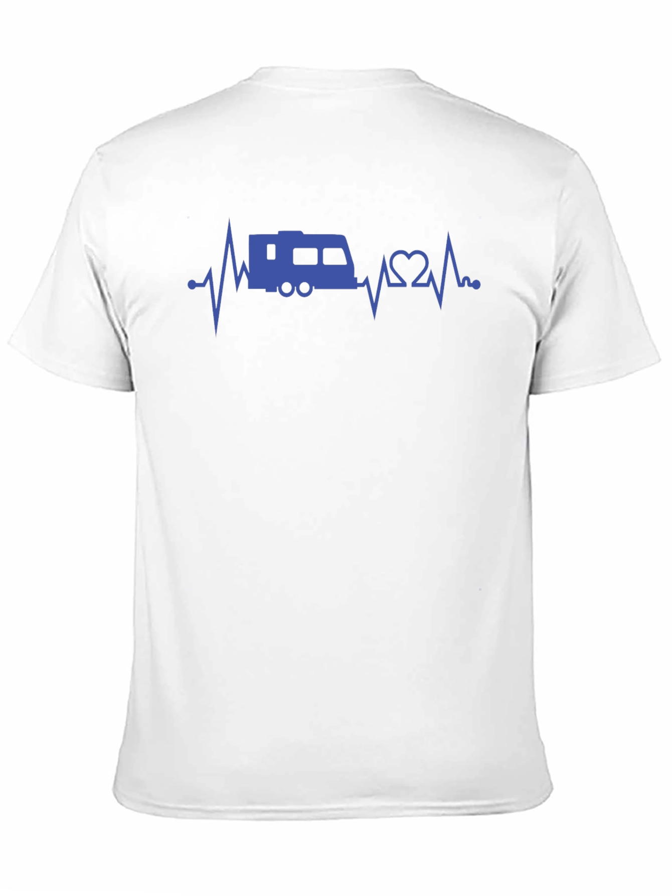 RV Heartbeat T-Shirt - Camping Lover Tee