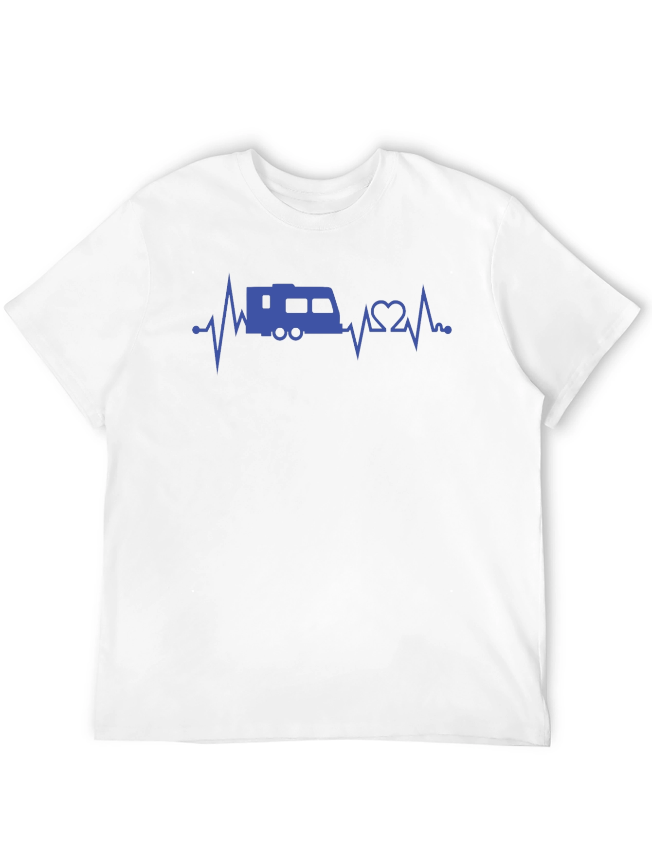 RV Heartbeat T-Shirt - Camping Lover Tee