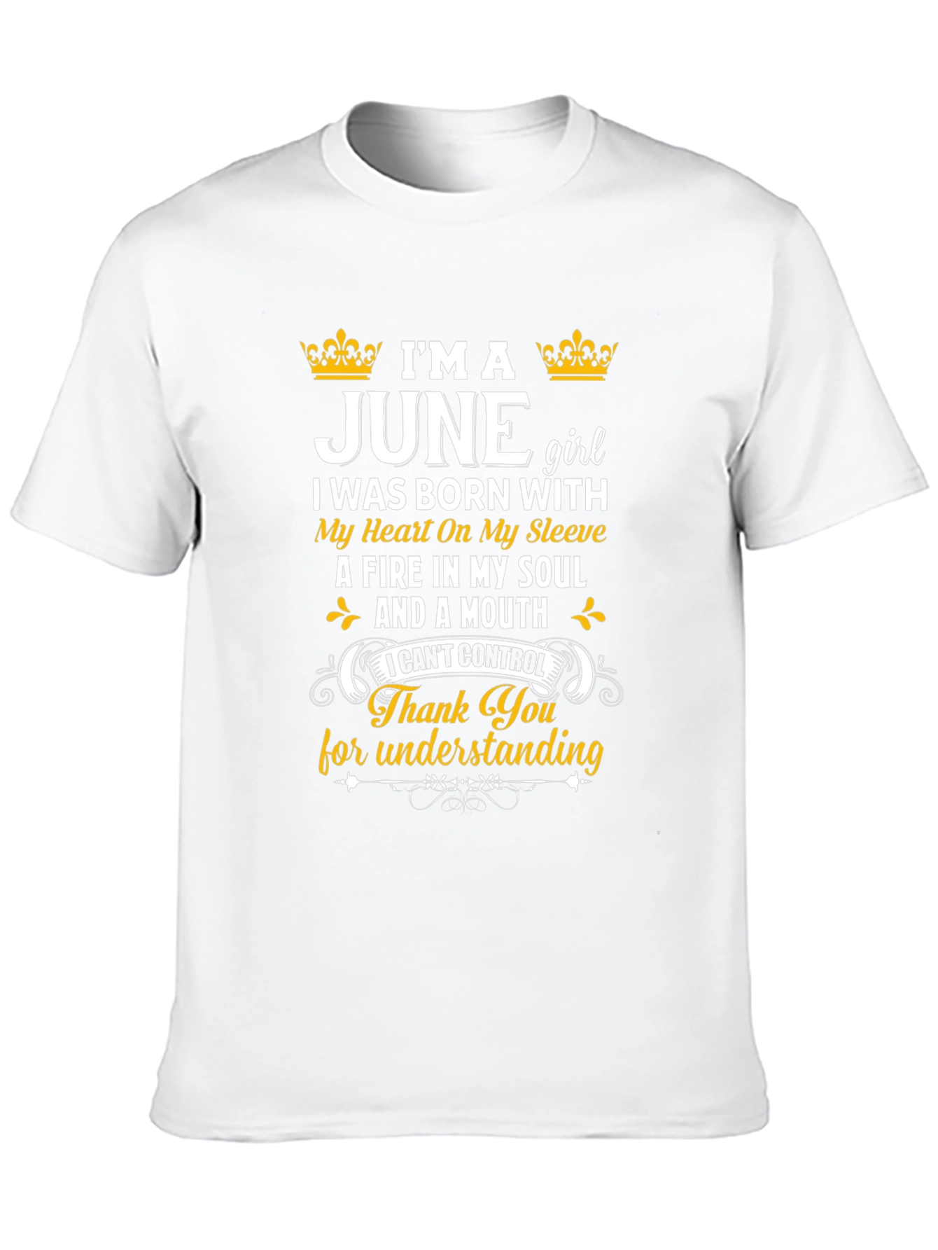 Im A June Girl Graphic Tee