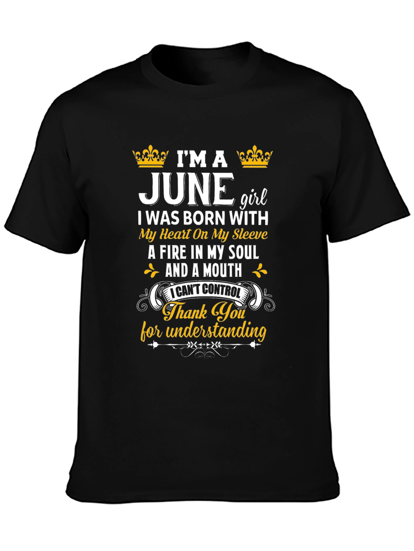 Im A June Girl Graphic Tee