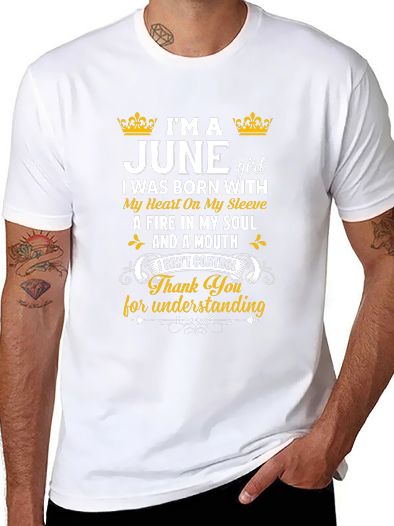 Im A June Girl Graphic Tee