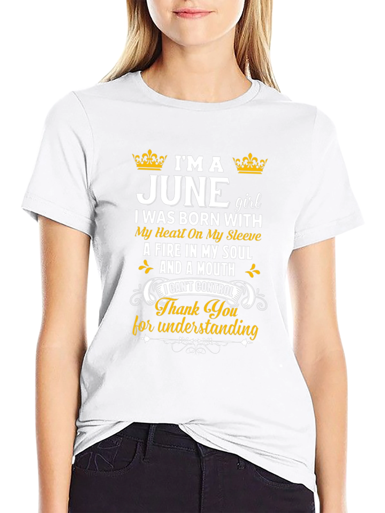 Im A June Girl Graphic Tee