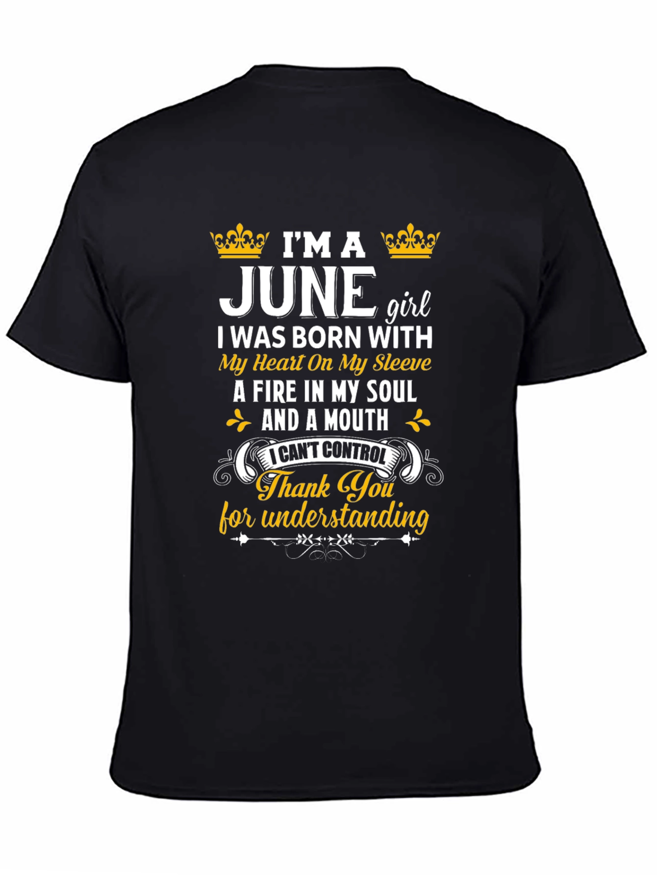 Im A June Girl Graphic Tee