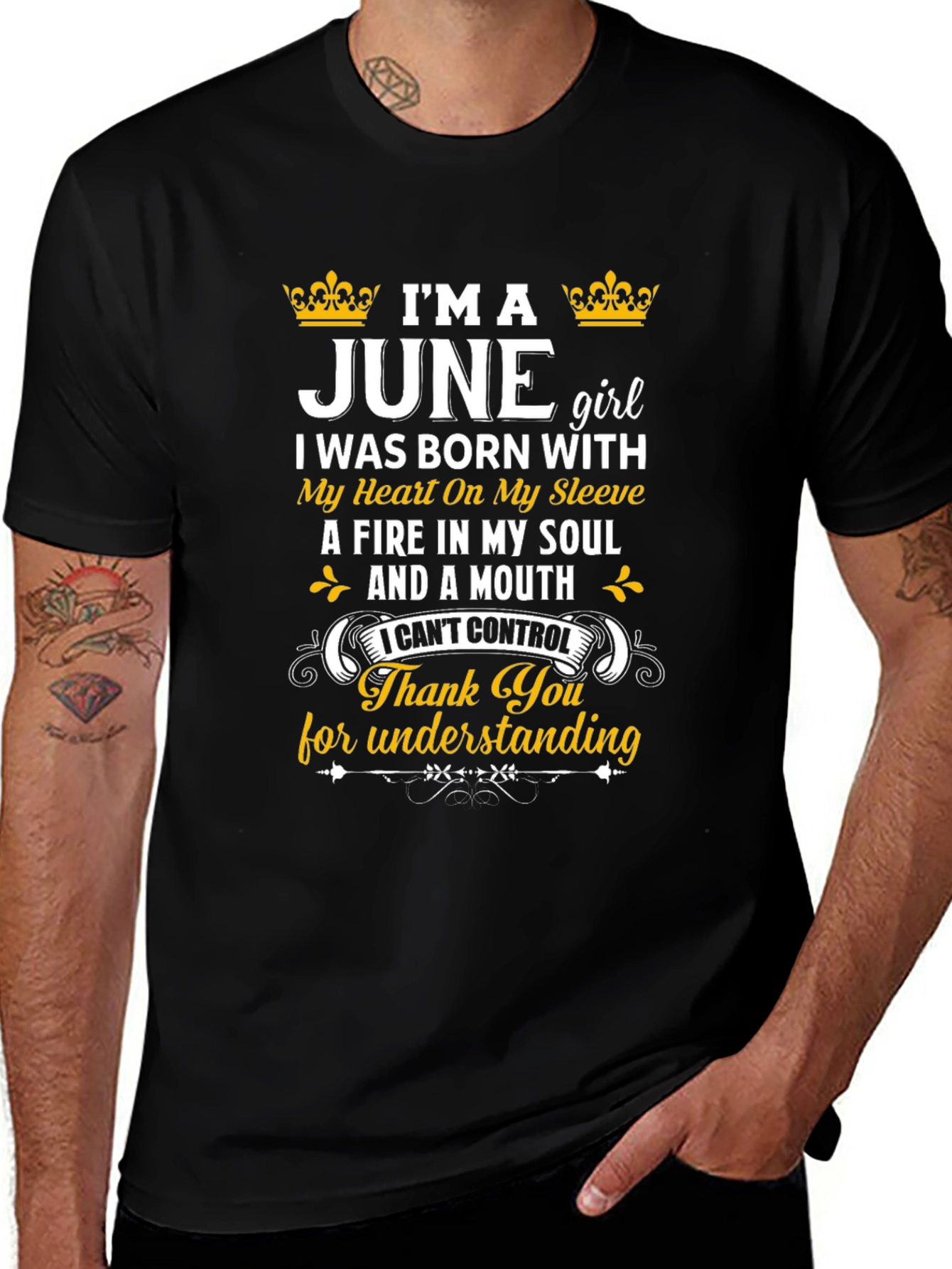 Im A June Girl Graphic Tee