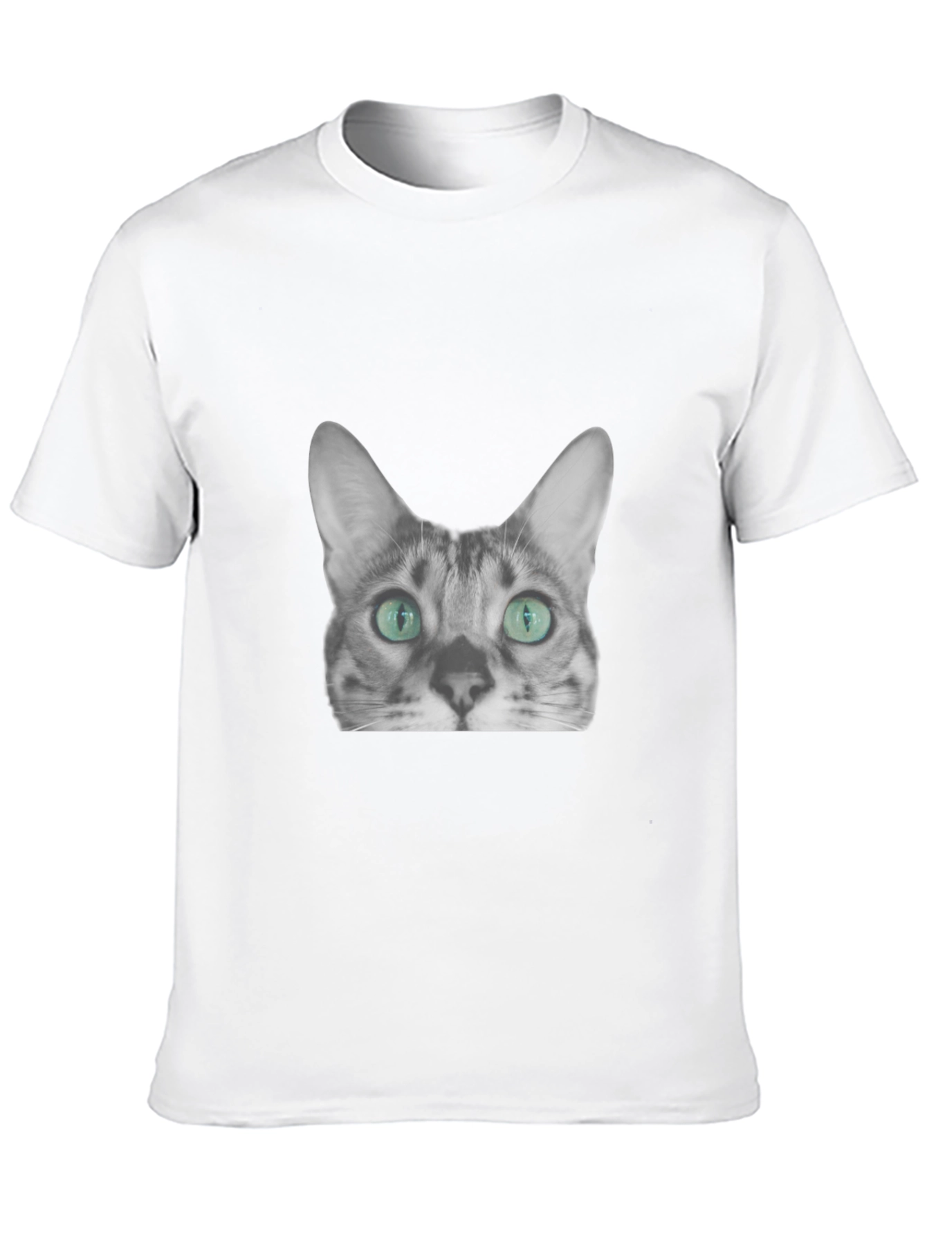 Cool Cat Graphic Tee - Black