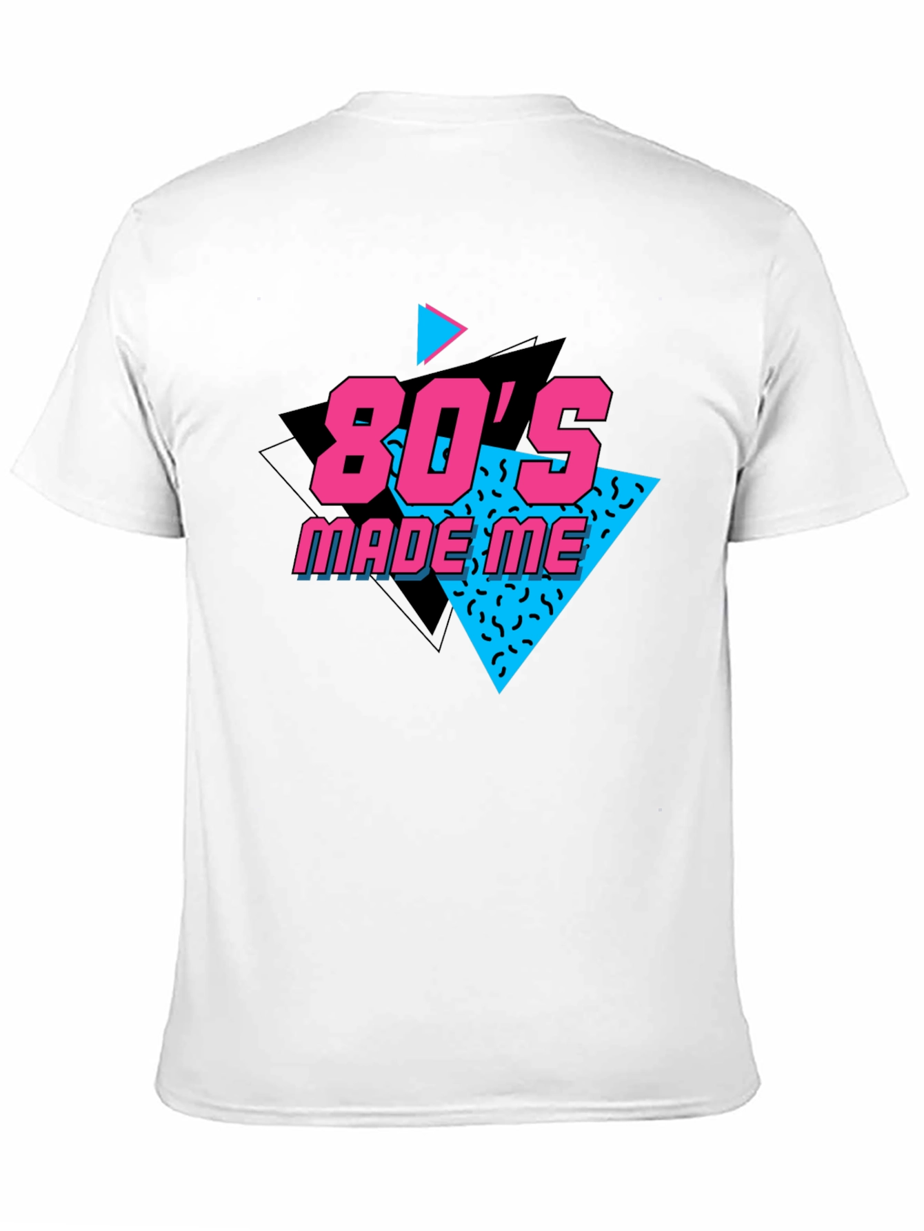 80s Made Me Black T-Shirt