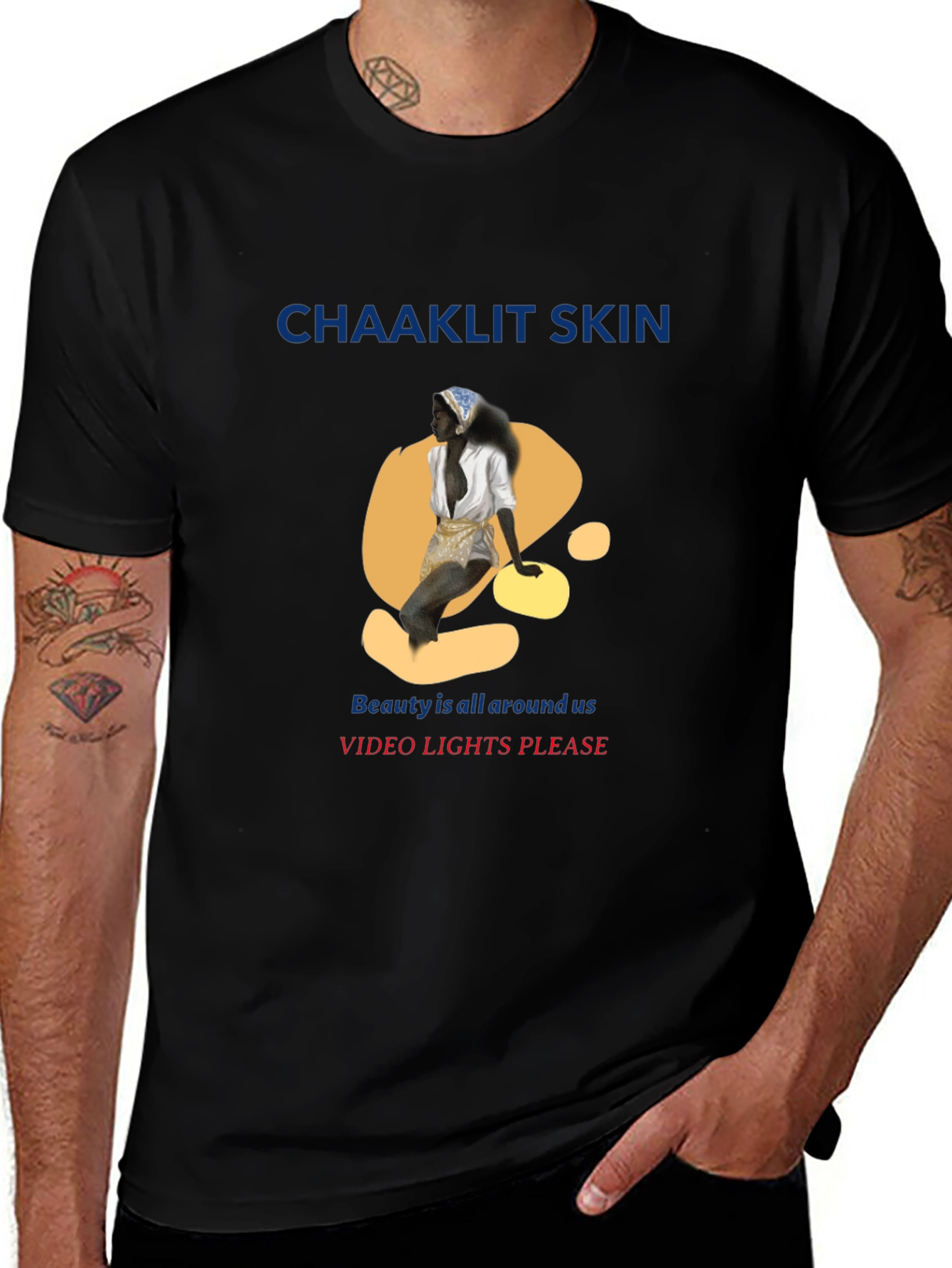Unique Graphic T-Shirt - Chaaklit Skin Design
