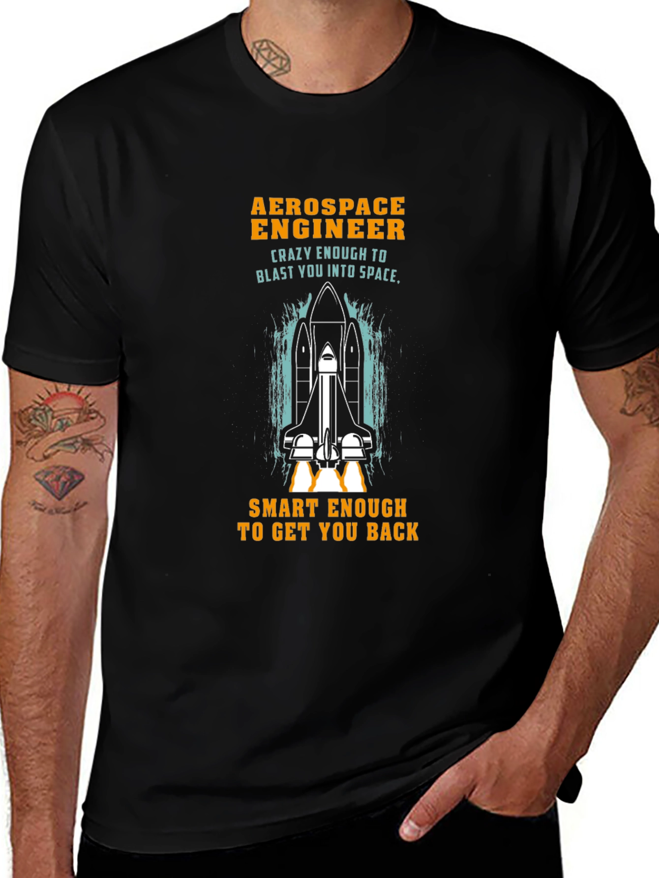 Aerospace Engineer Space Shuttle T-Shirt