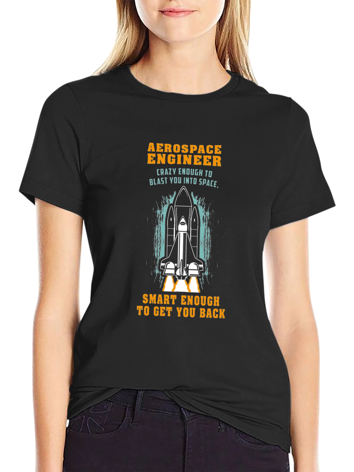 Aerospace Engineer Space Shuttle T-Shirt