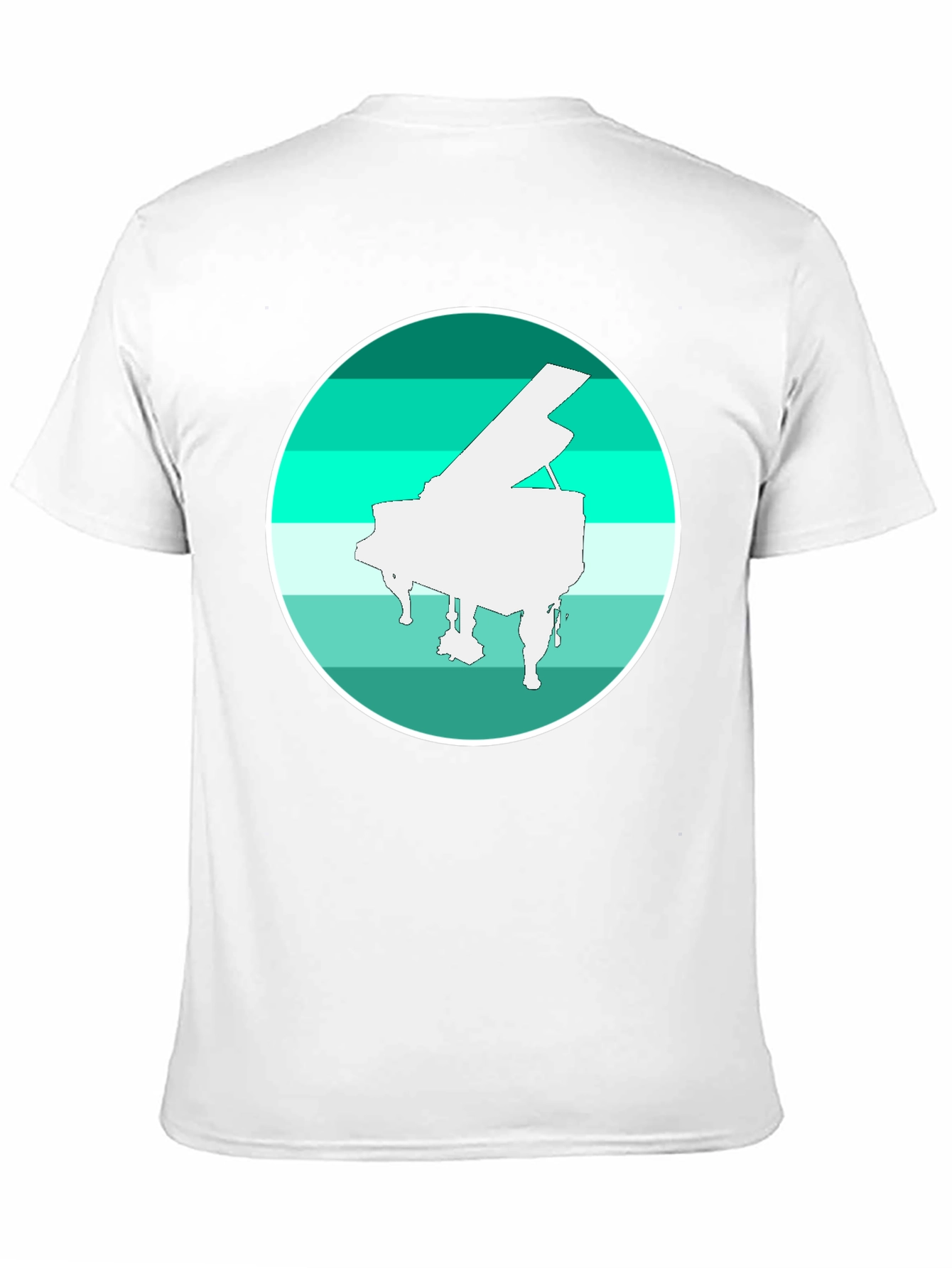 Piano Graphic Tee - Musical T-Shirt