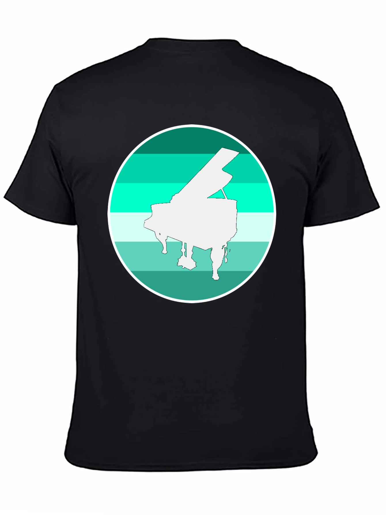Piano Graphic Tee - Musical T-Shirt