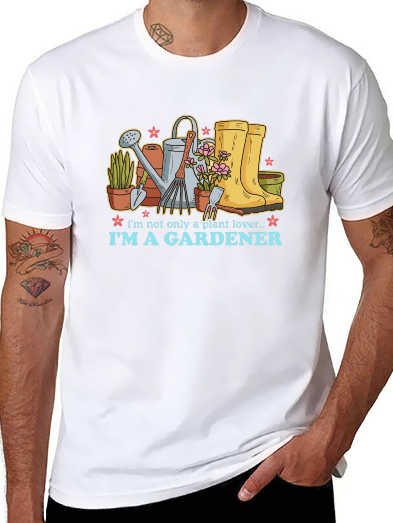 Gardener Plant Lover Graphic T-Shirt