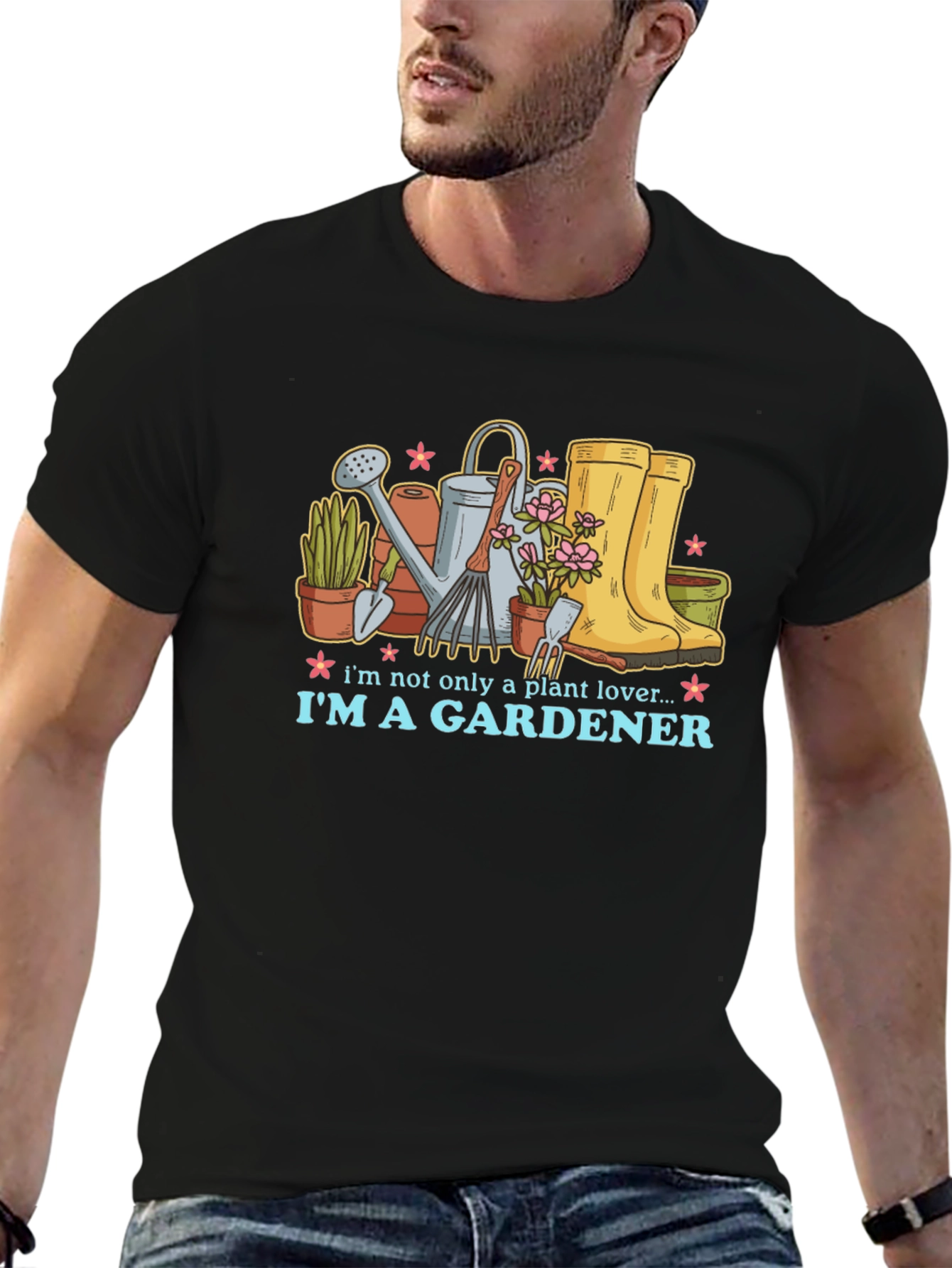 Gardener Plant Lover Graphic T-Shirt