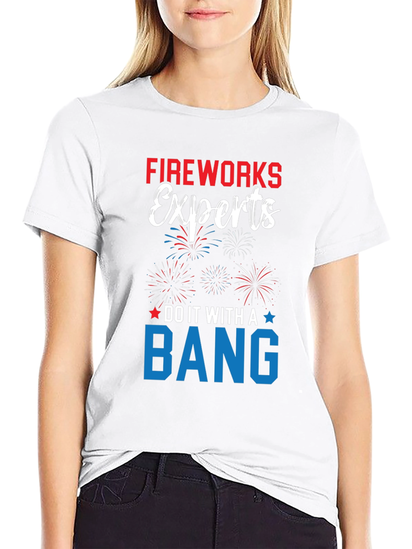 Fireworks Experts T-Shirt Patriotic USA
