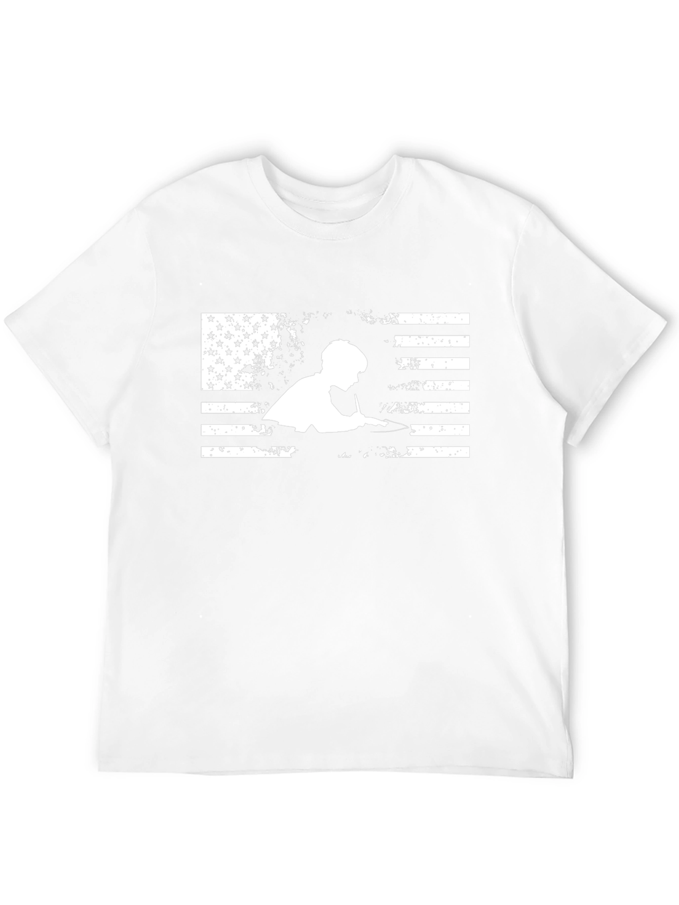 Patriotic Pool Player T-Shirt - American Flag Billiards