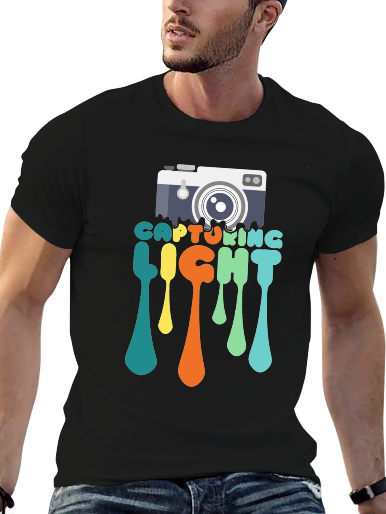 Capturing Light T-Shirt - Camera Design