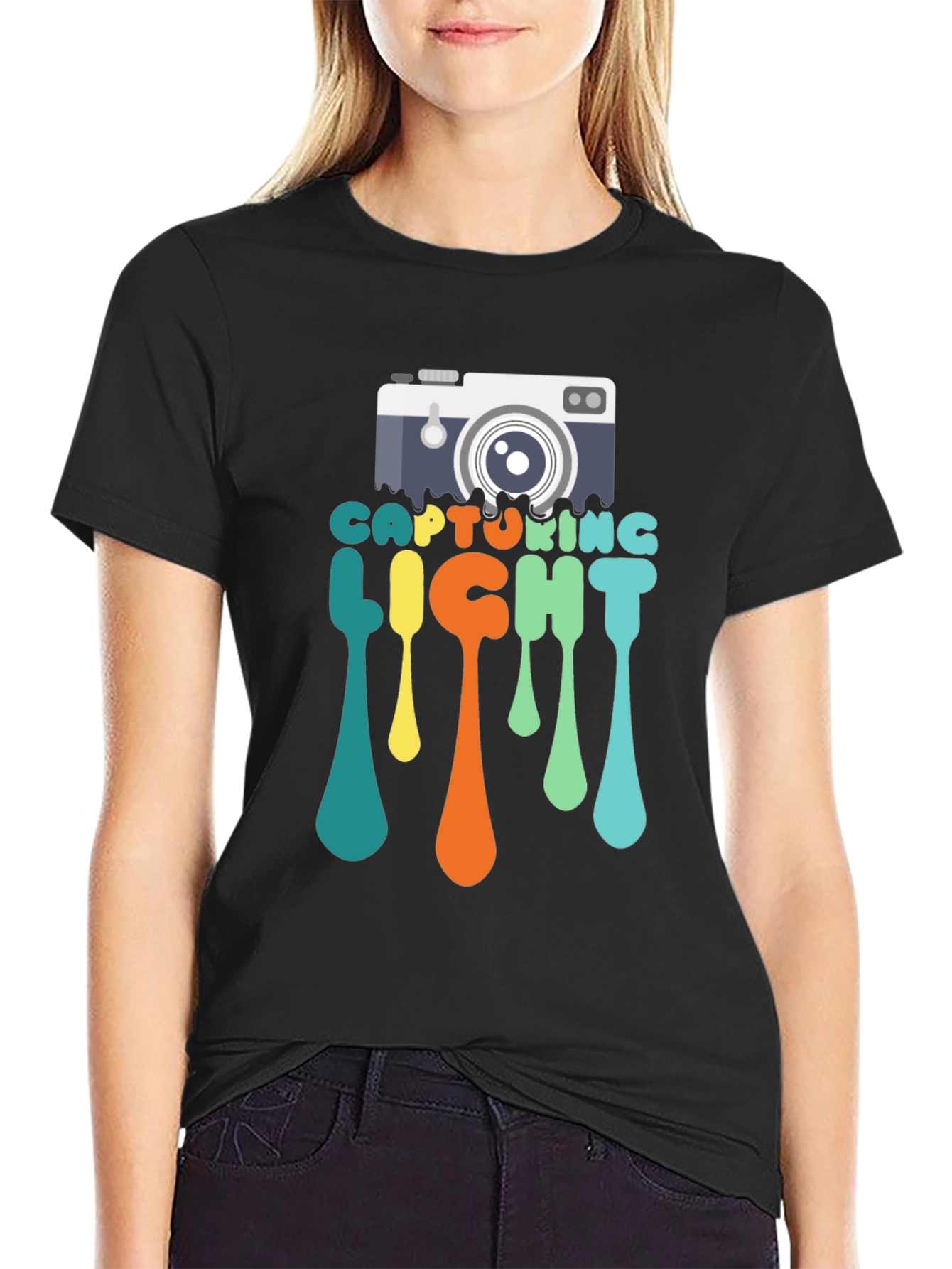 Capturing Light T-Shirt - Camera Design