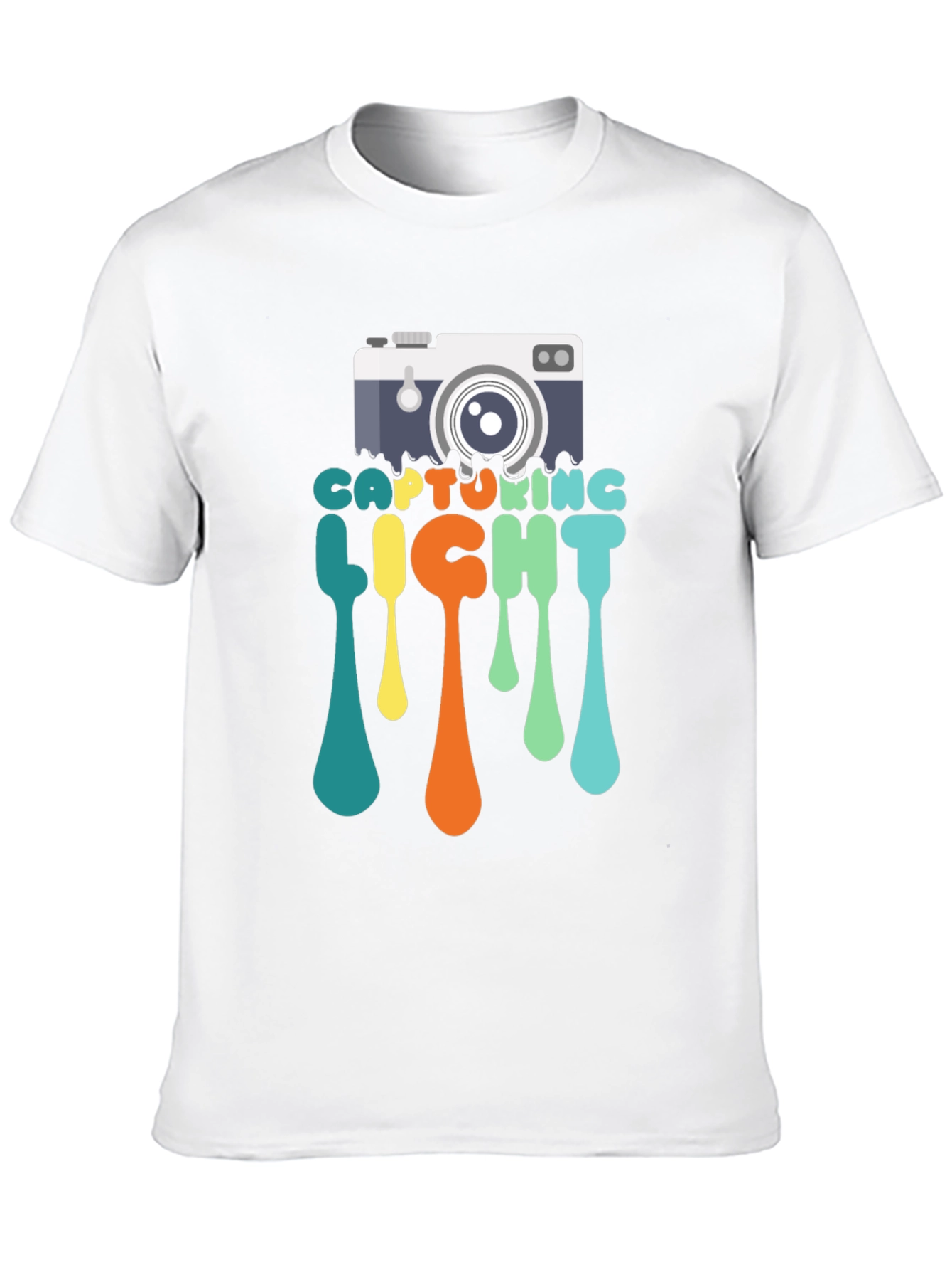 Capturing Light T-Shirt - Camera Design