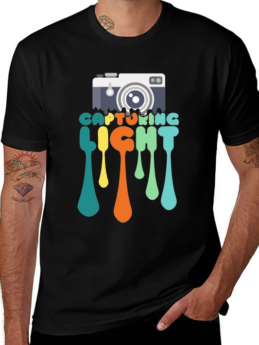 Capturing Light T-Shirt - Camera Design