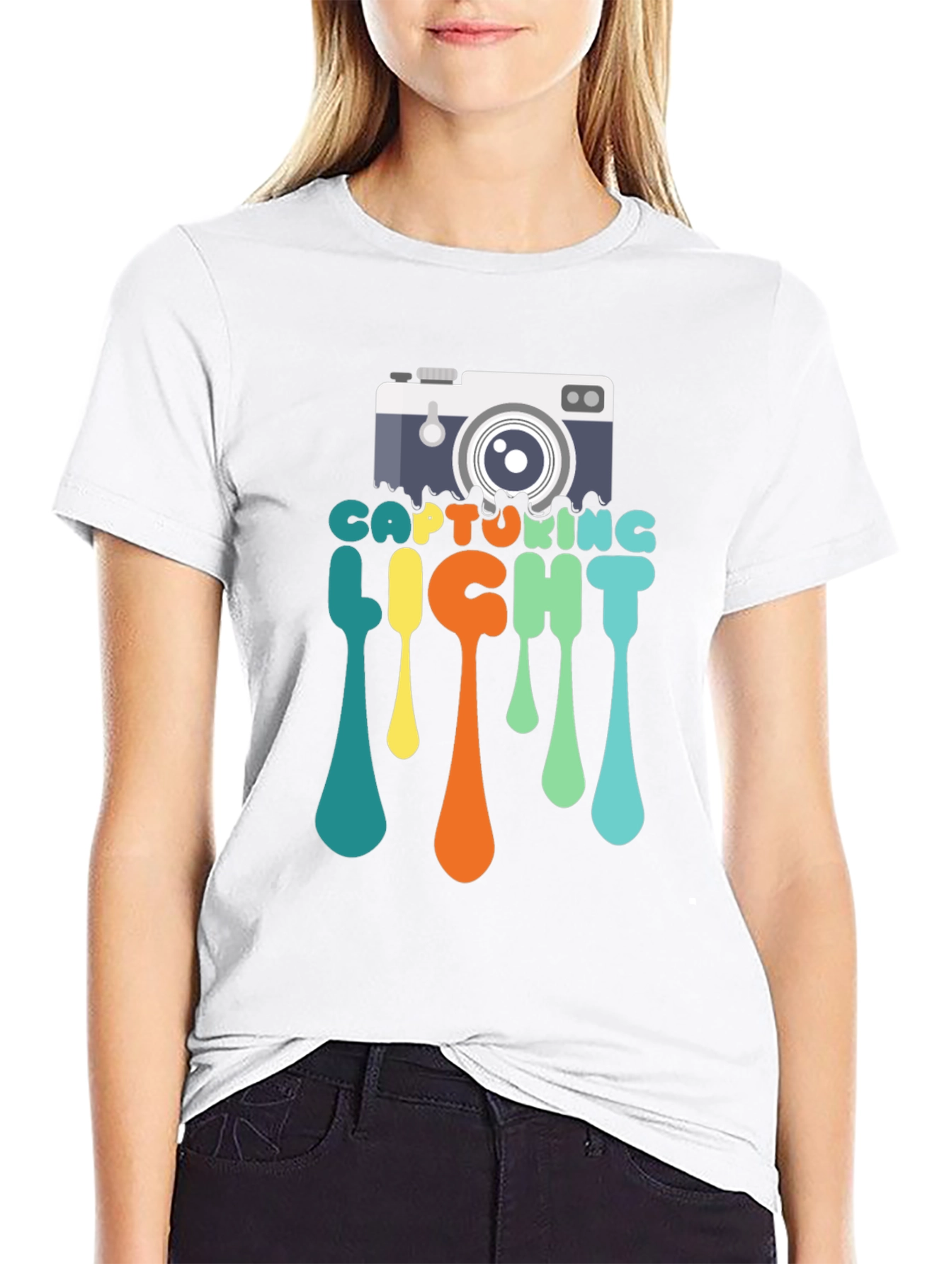 Capturing Light T-Shirt - Camera Design