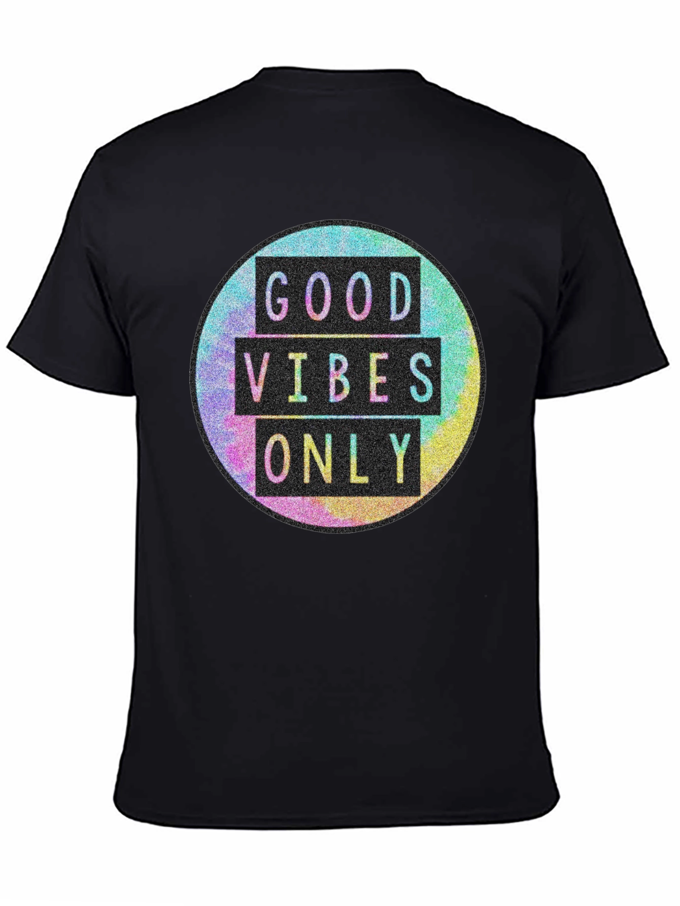 Good Vibes Only Graphic Tee - Trendy Casual Shirt