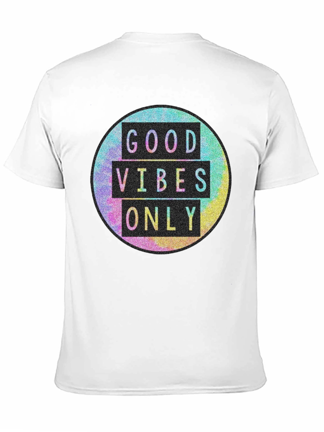 Good Vibes Only Graphic Tee - Trendy Casual Shirt
