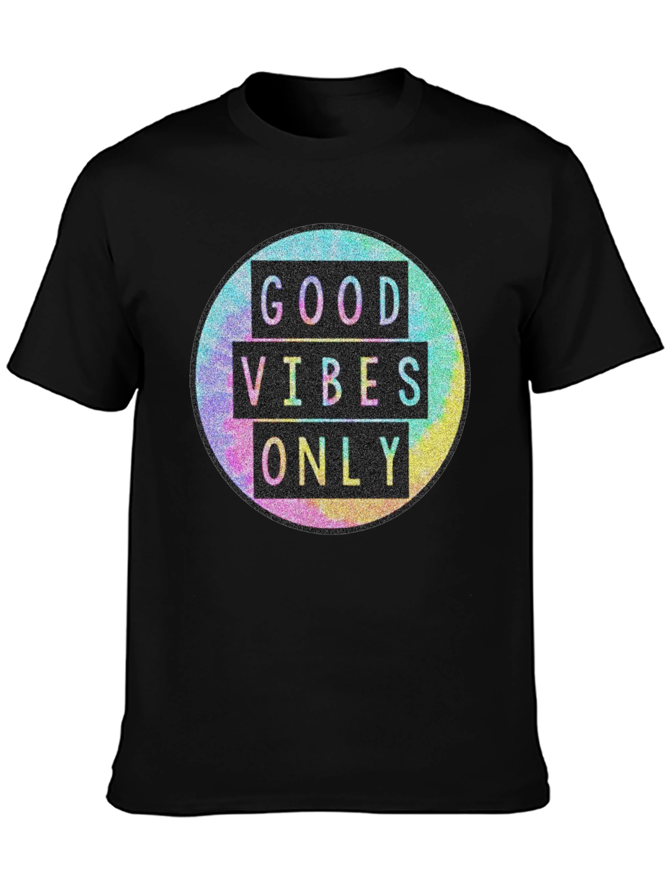 Good Vibes Only Graphic Tee - Trendy Casual Shirt