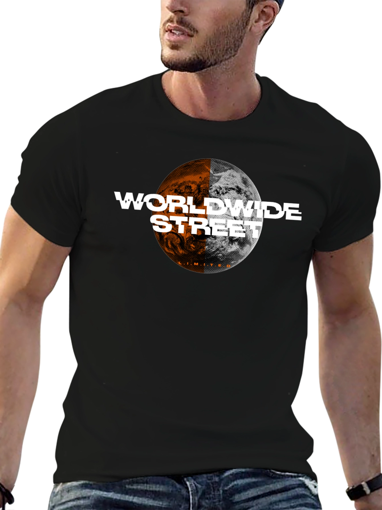 Worldwide Street Graphic T-Shirt