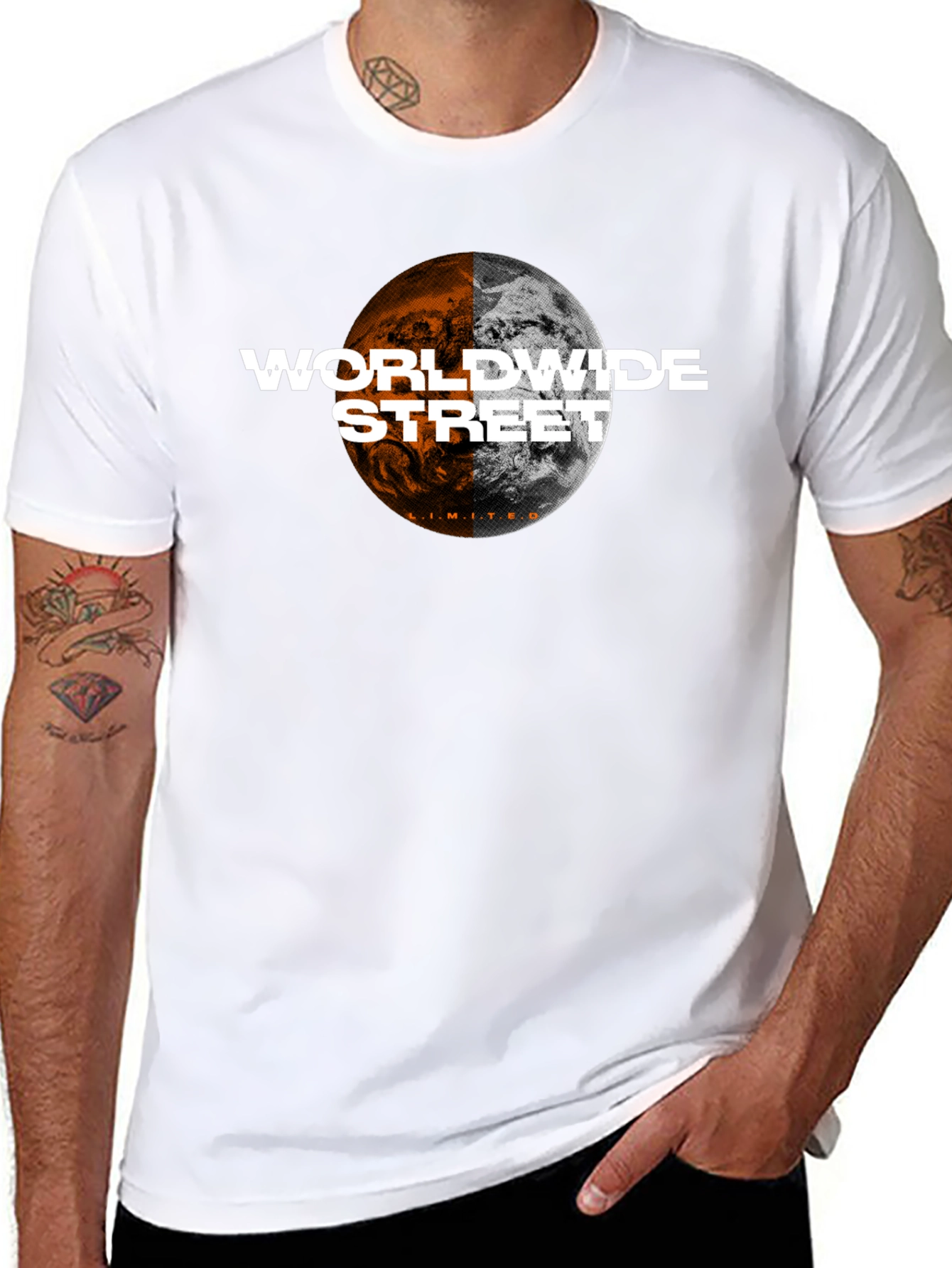 Worldwide Street Graphic T-Shirt