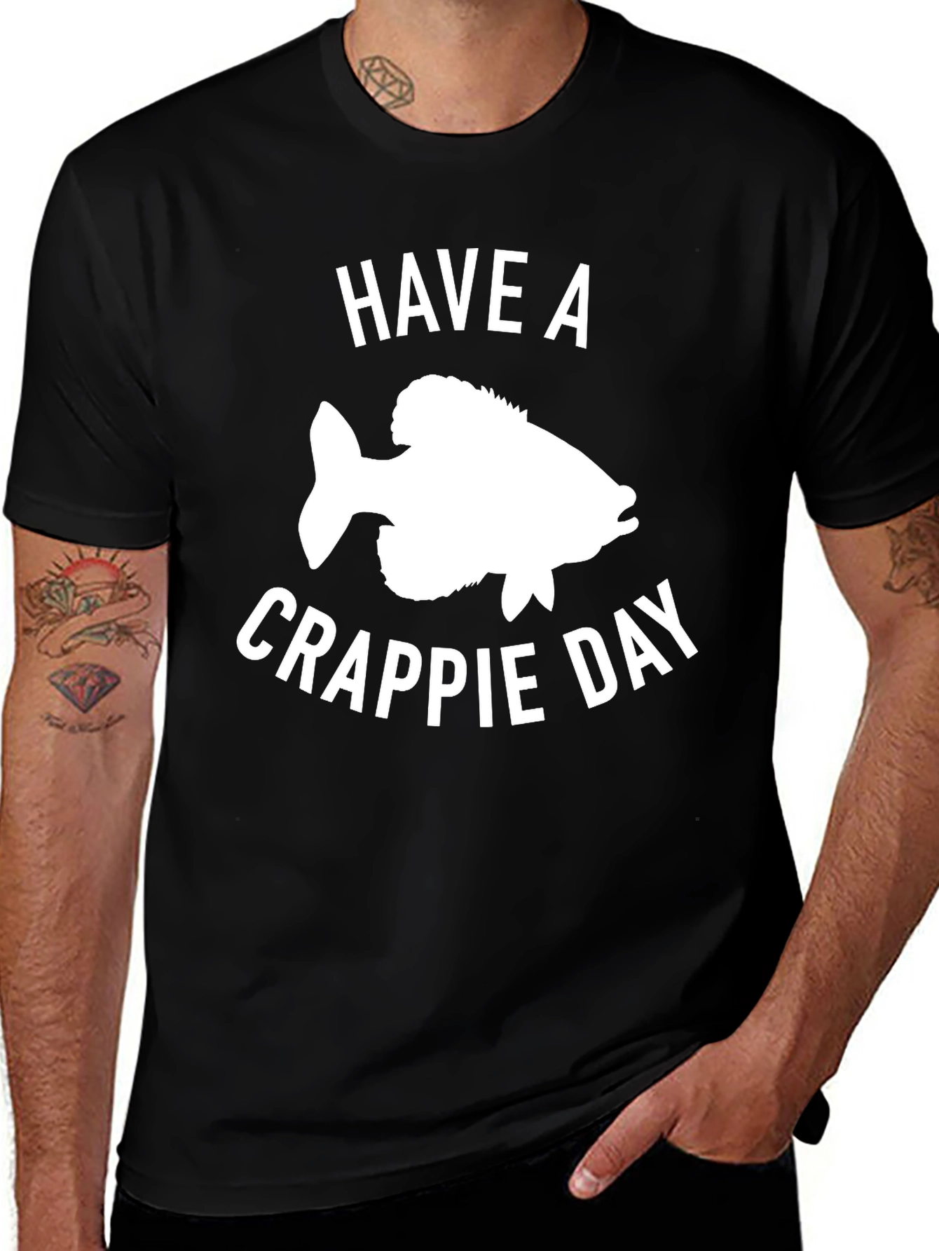 Have a Crappie Day T-Shirt - Fishing Graphic Tee