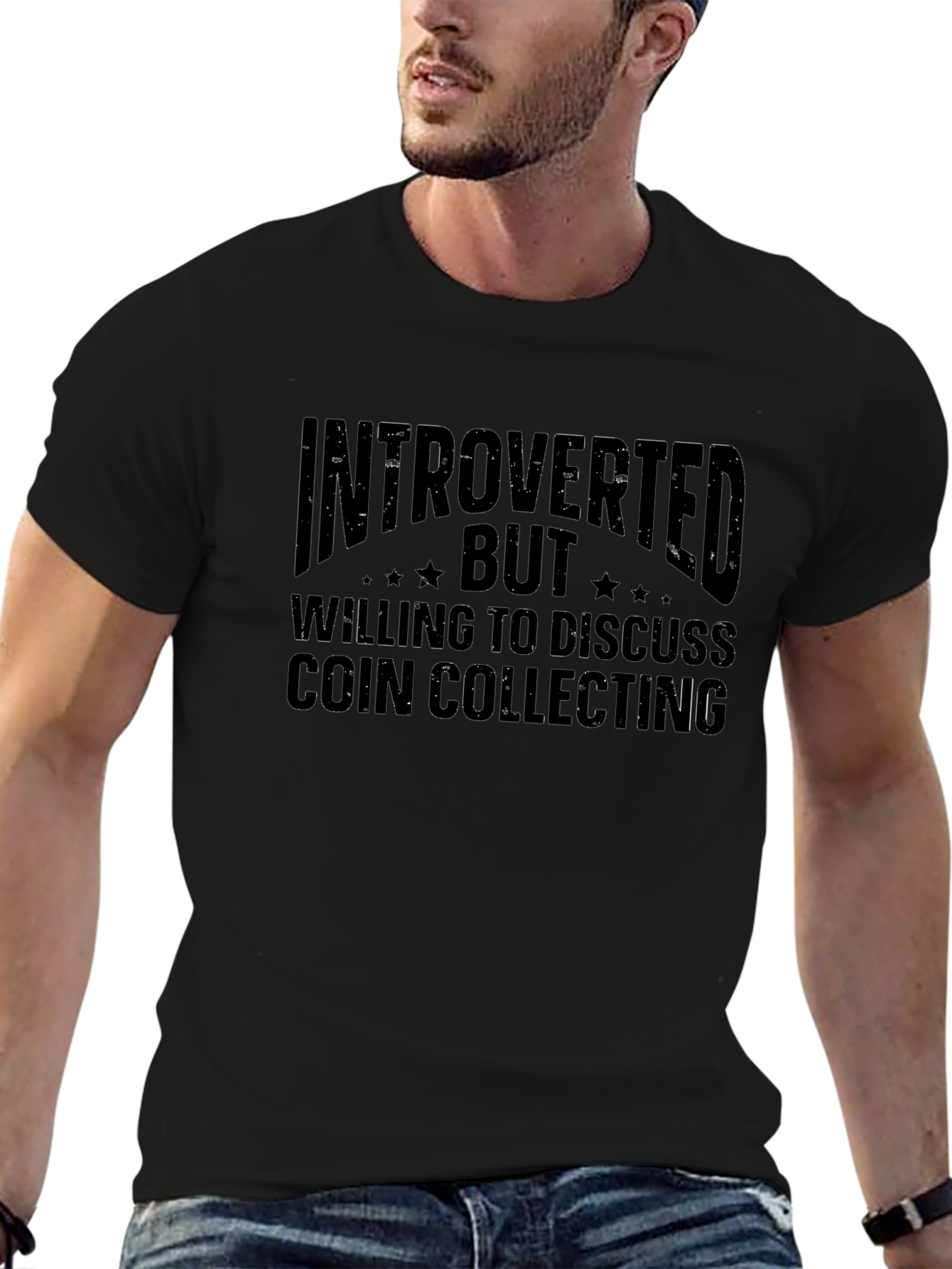 Introverted Coin Collecting T-Shirt