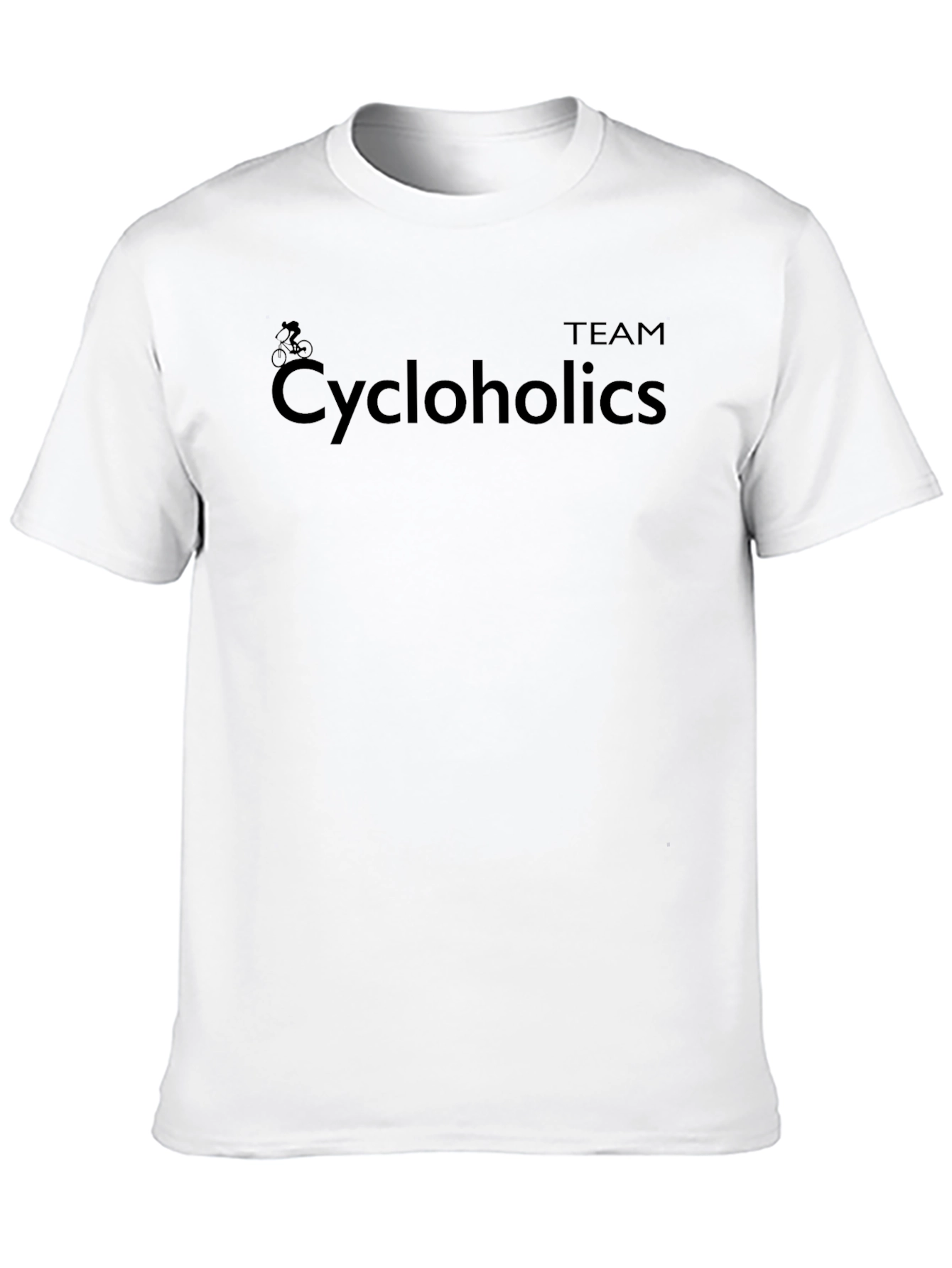 Team Cycloholics Black Graphic Tee - Cycling Fan Apparel