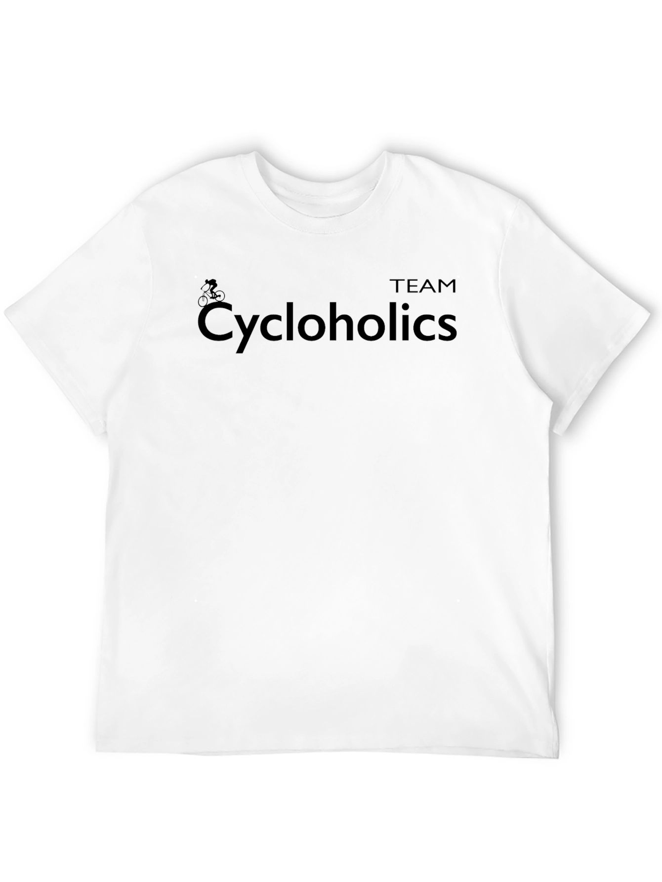 Team Cycloholics Black Graphic Tee - Cycling Fan Apparel