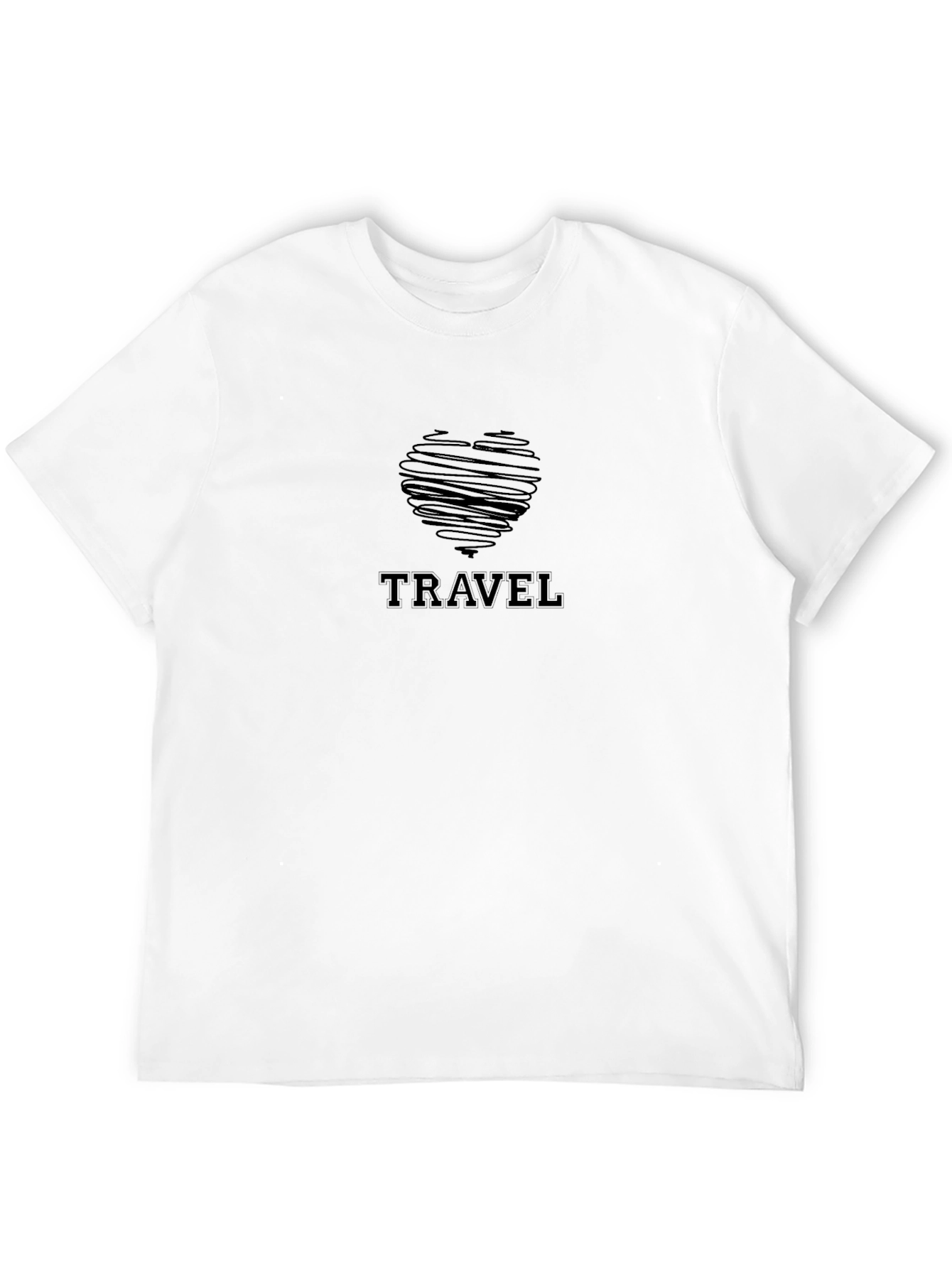 Travel Heart T-Shirt - Stylish Comfort