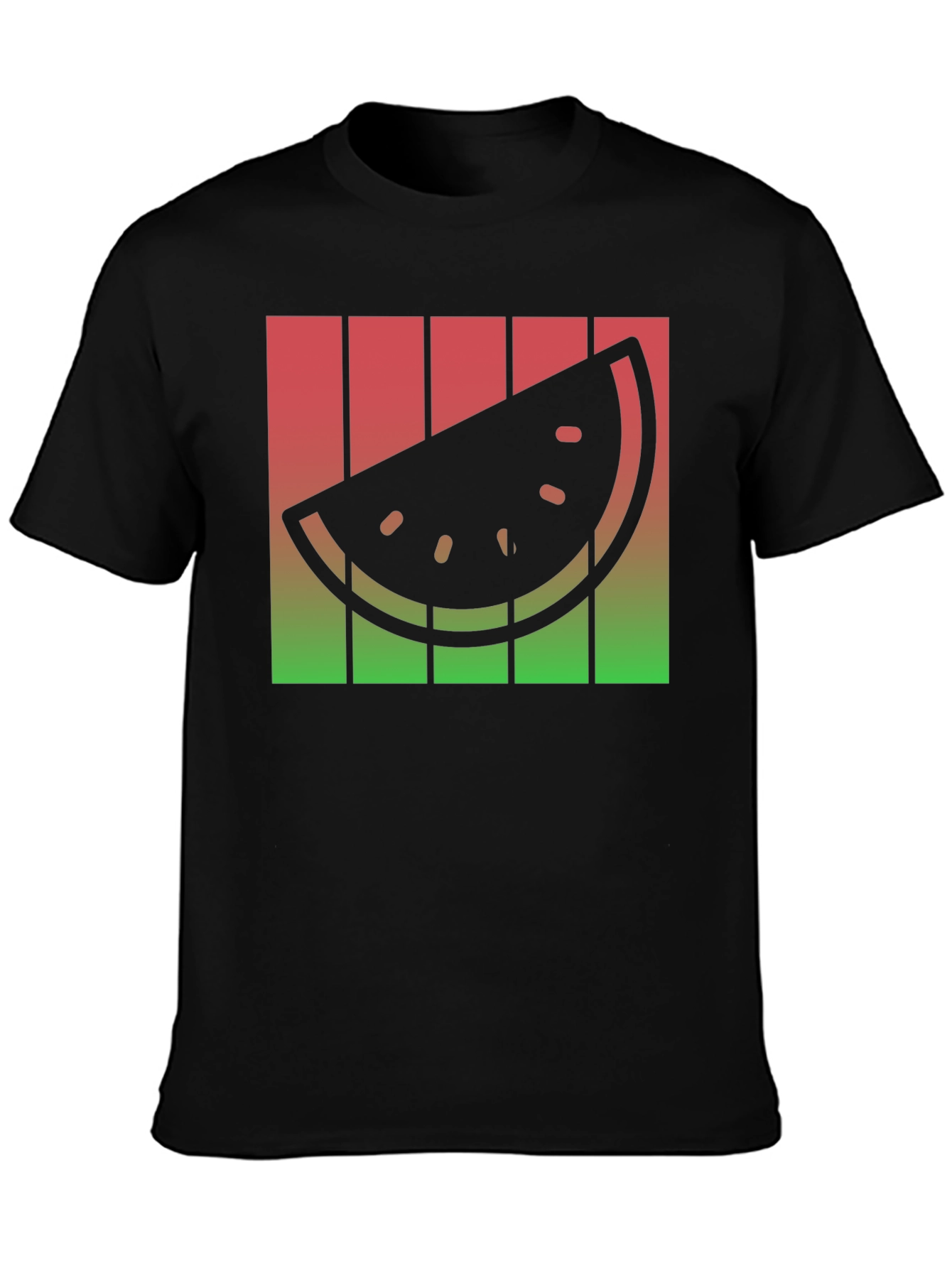 Retro Watermelon Slice T-Shirt