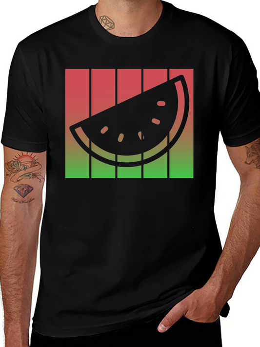 Retro Watermelon Slice T-Shirt