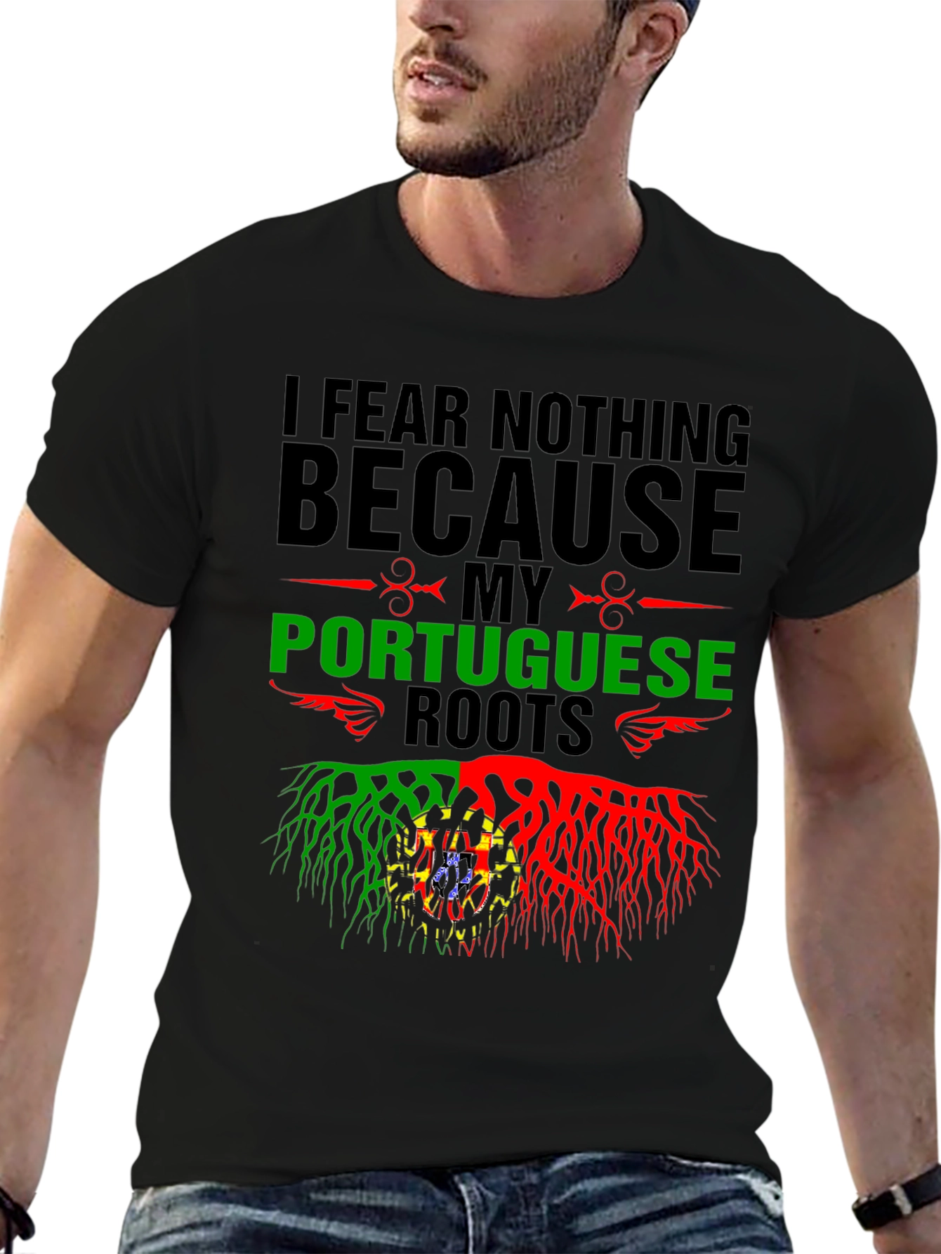 Portuguese Roots T-Shirt - I Fear Nothing