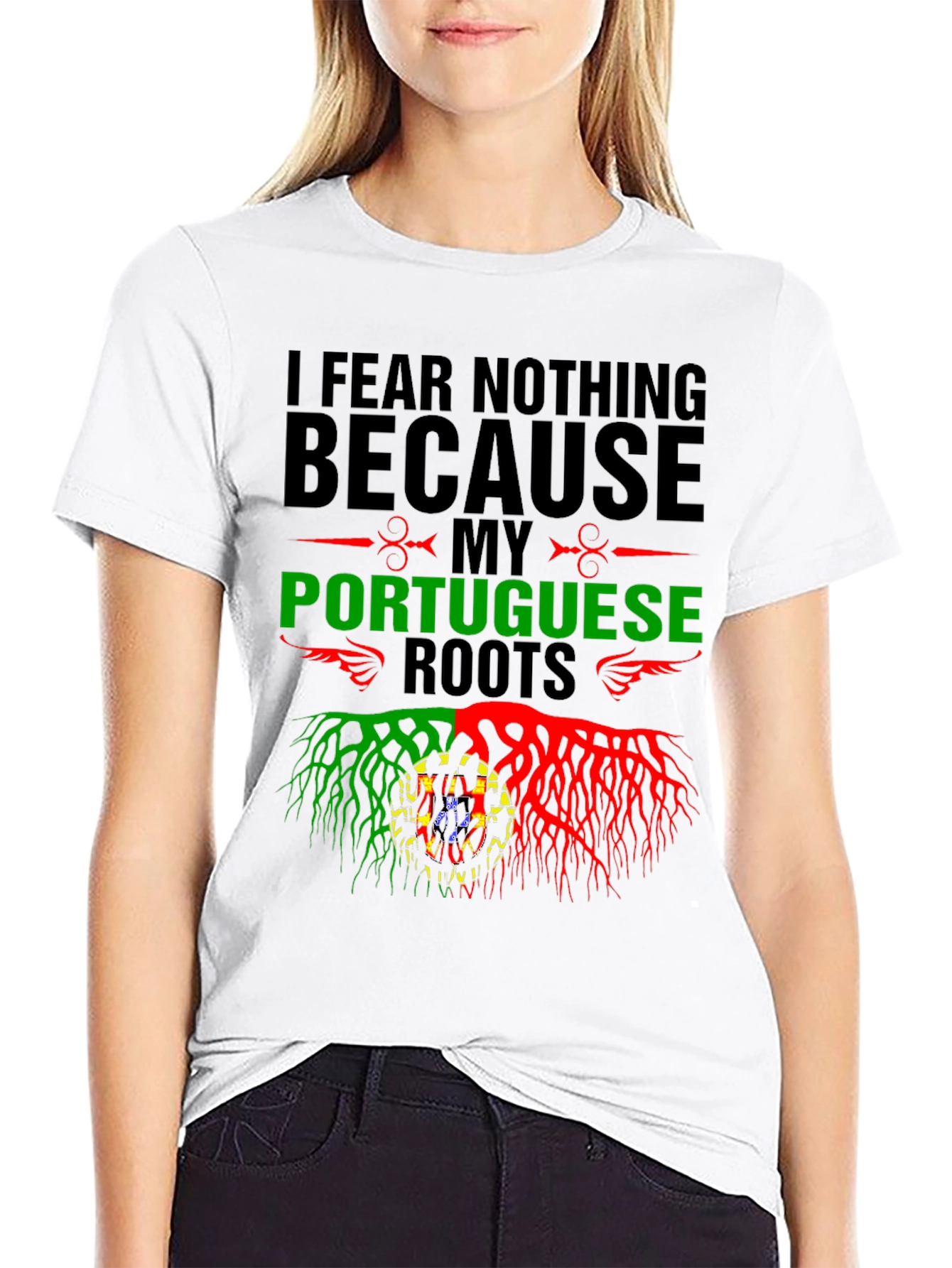 Portuguese Roots T-Shirt - I Fear Nothing