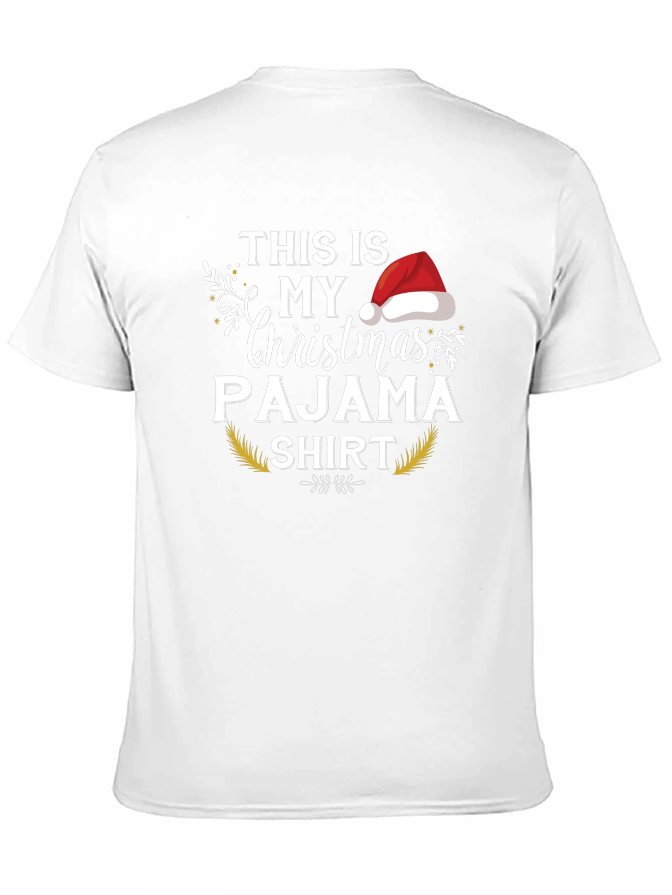 Christmas Pajama Shirt - Holiday Festive Tee
