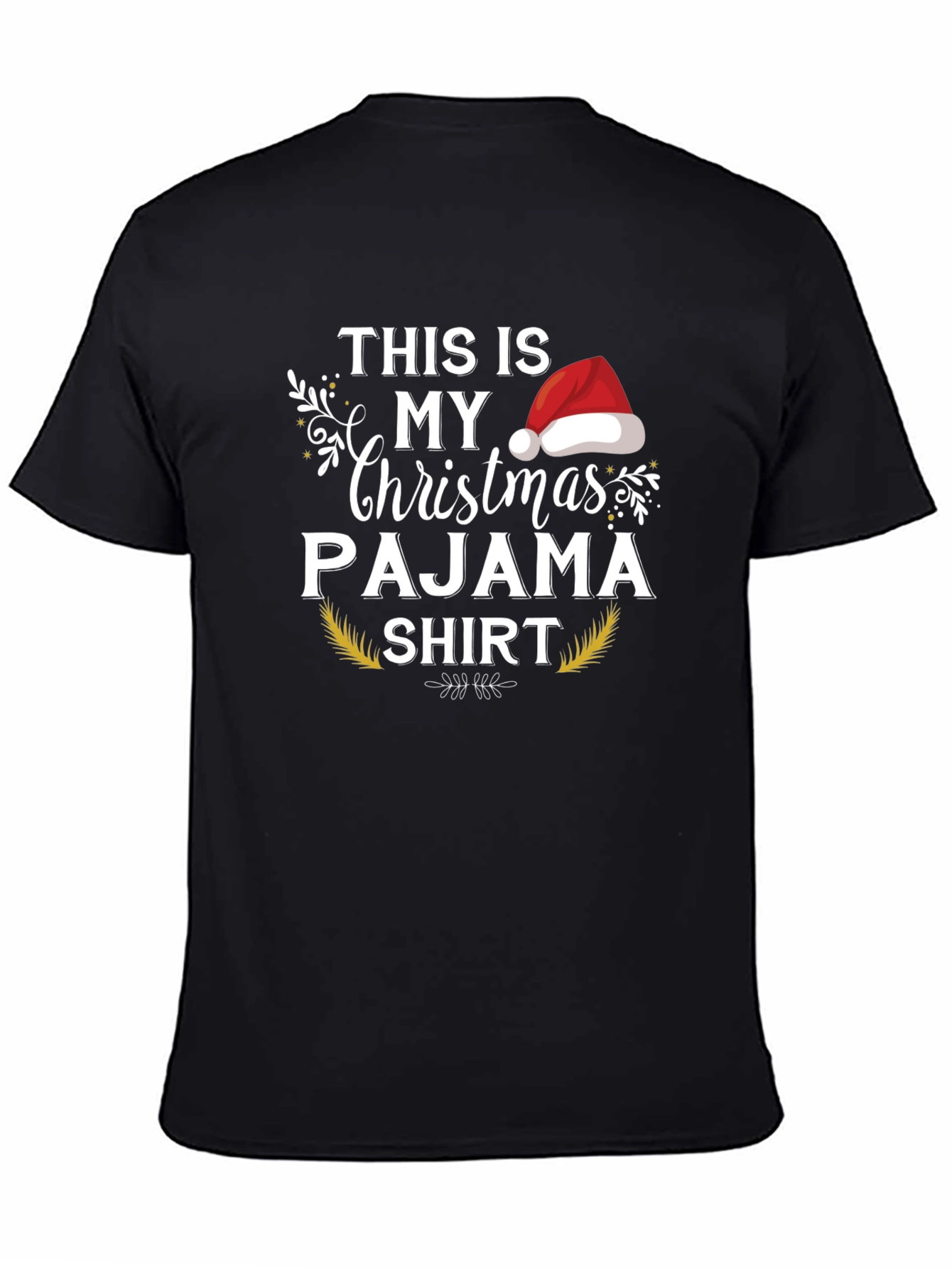 Christmas Pajama Shirt - Holiday Festive Tee