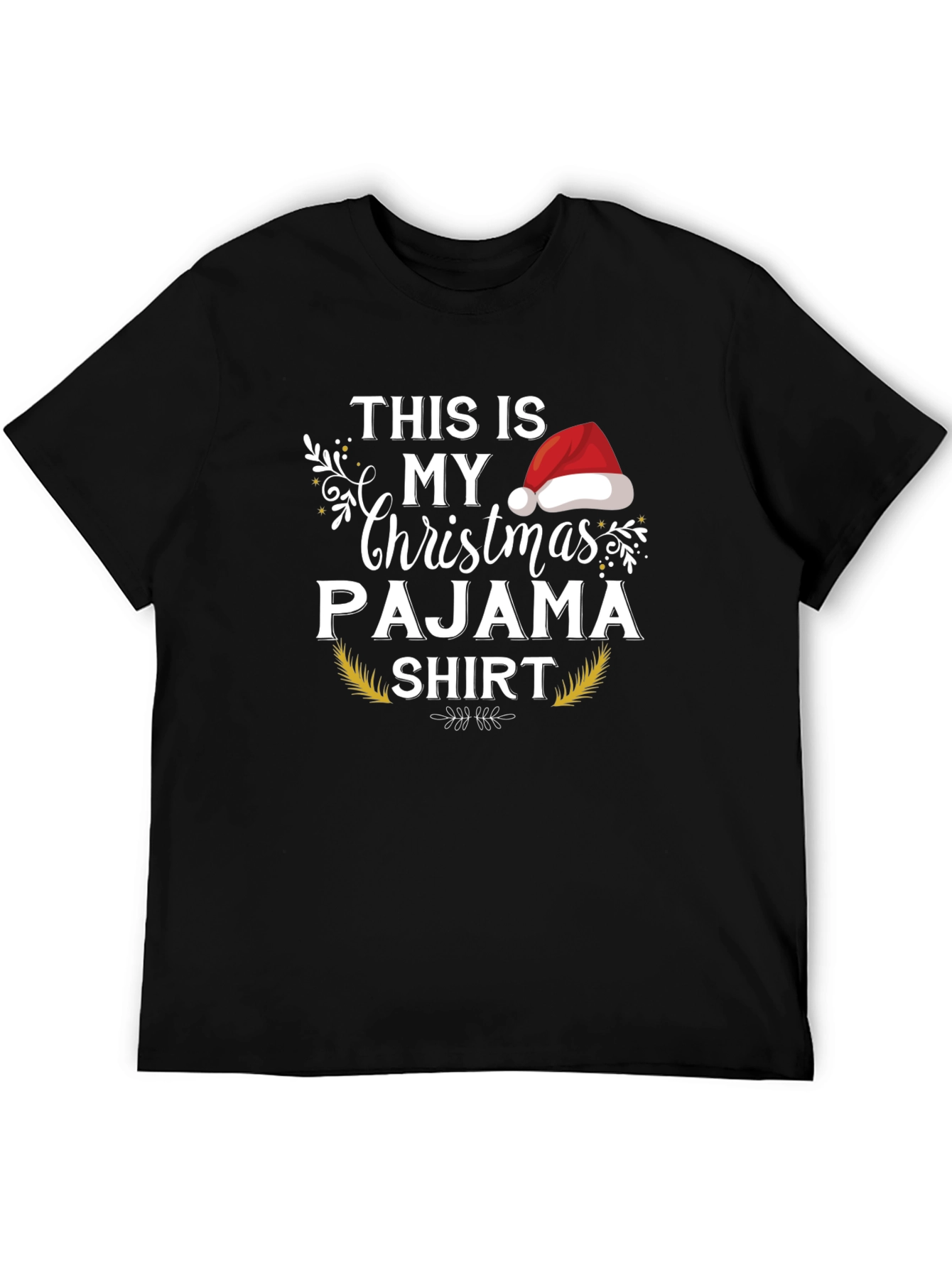 Christmas Pajama Shirt - Holiday Festive Tee